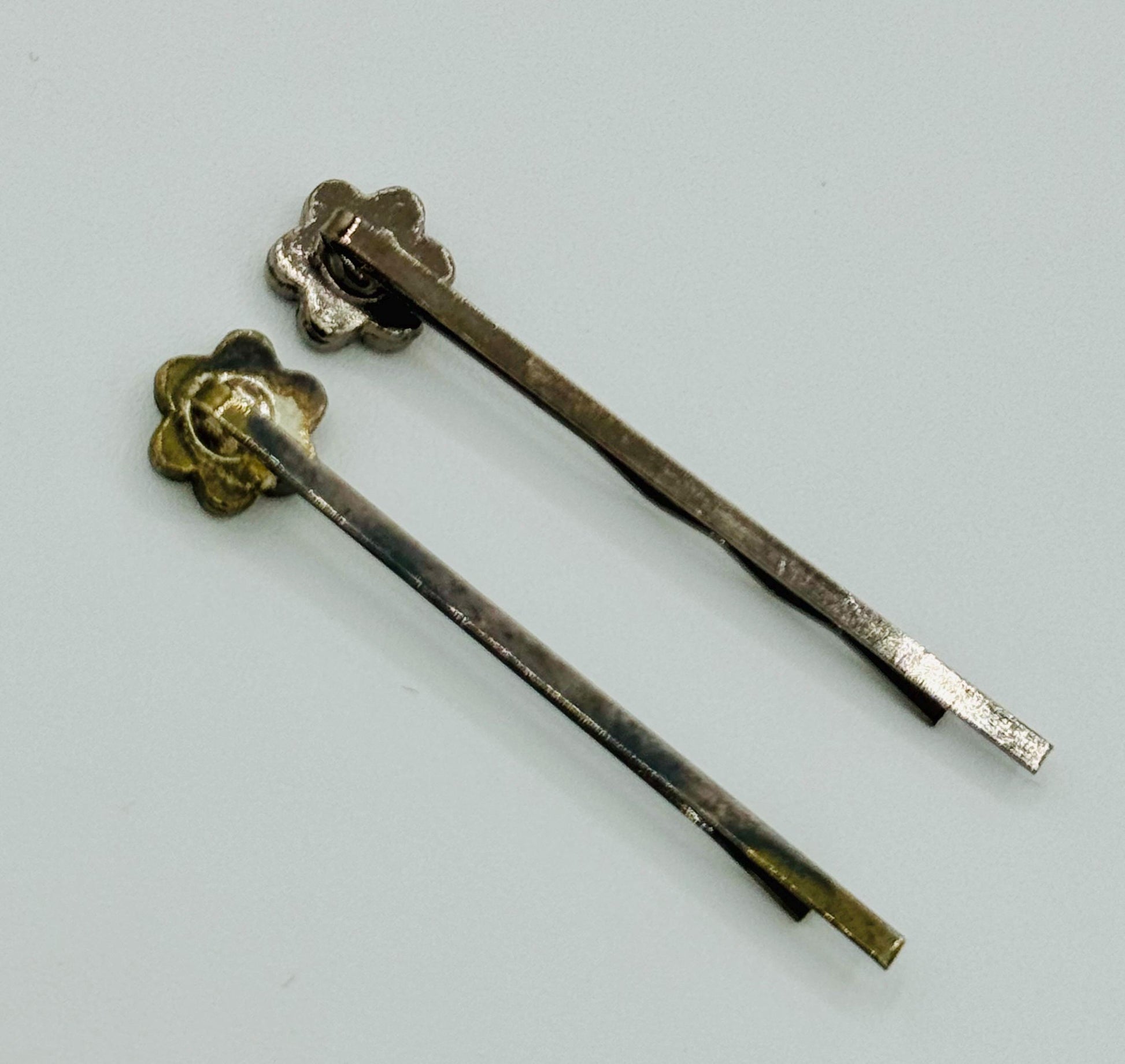 Antique Paste Crystal Hair Pins Set of 4