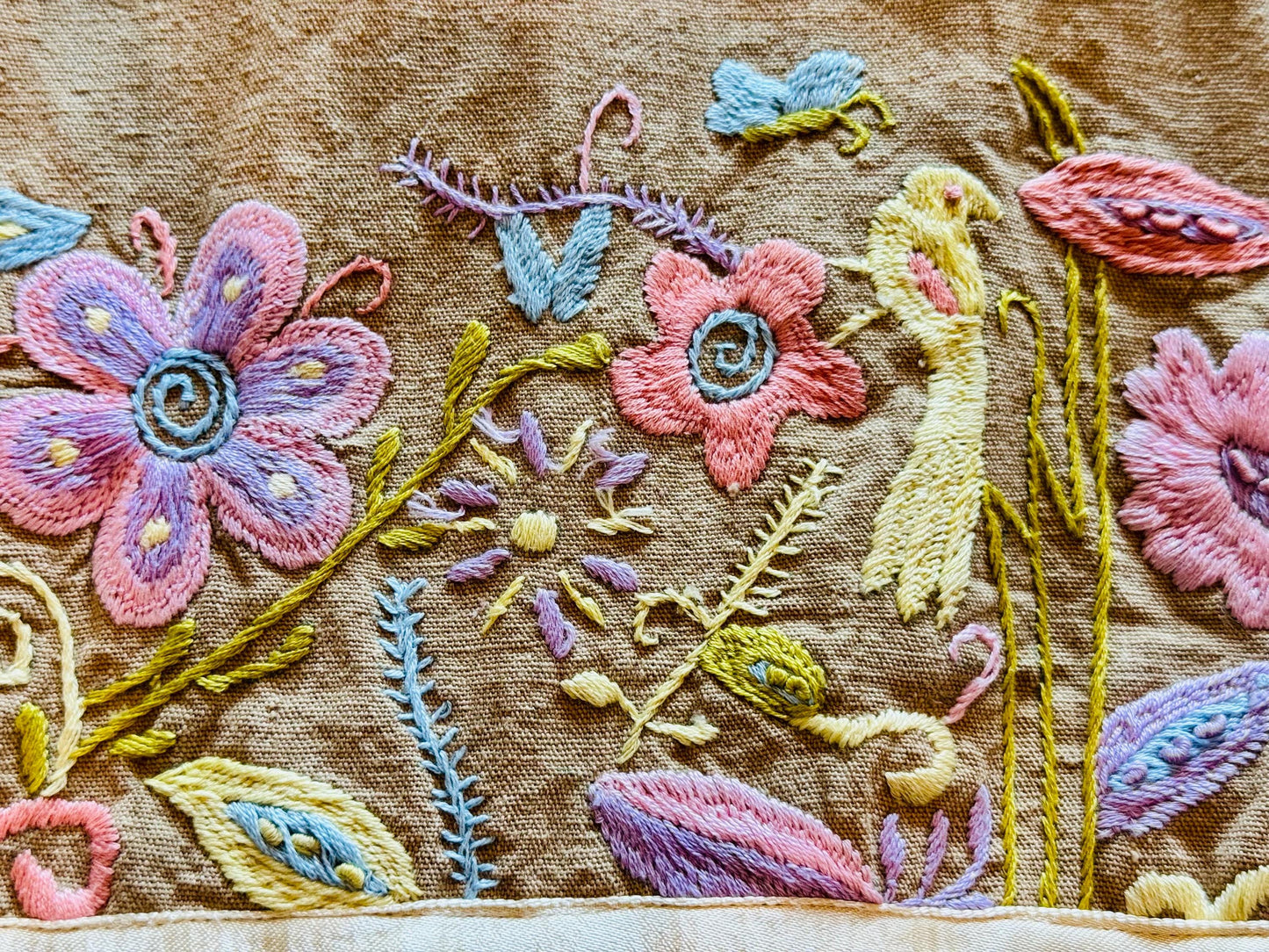 60s/70s JOSEFA Cotton Bell Shaped Caftan Dress