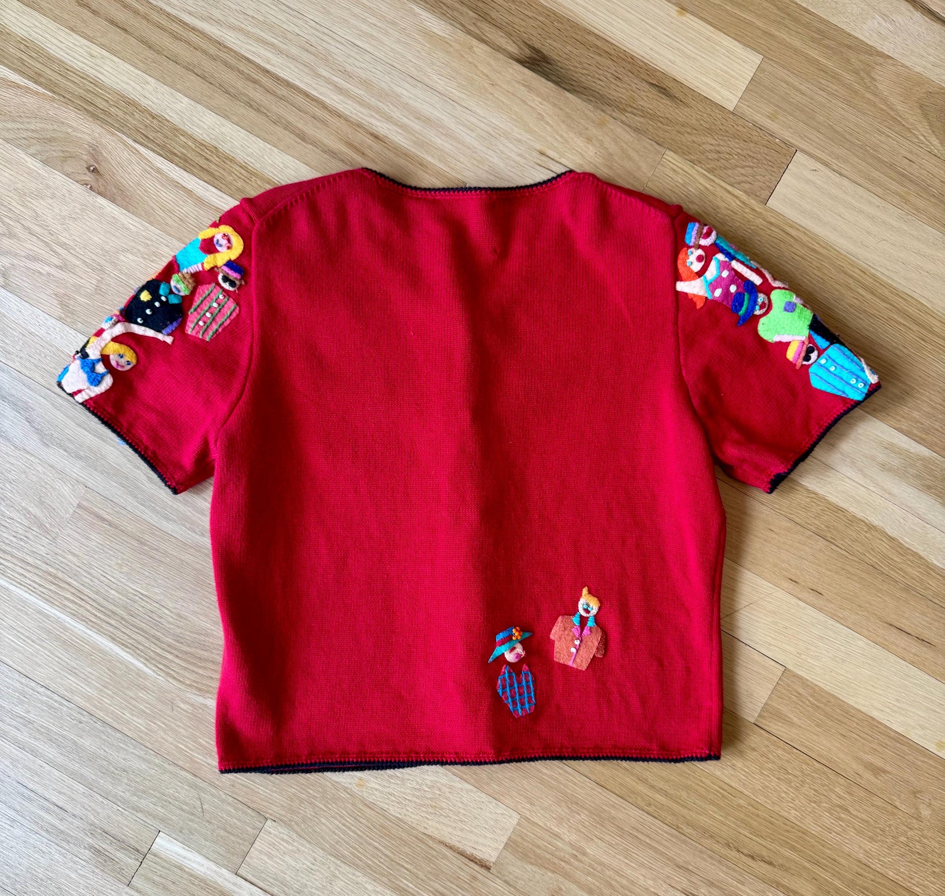 Vintage Michael Simon Hand Knit Sweater Top