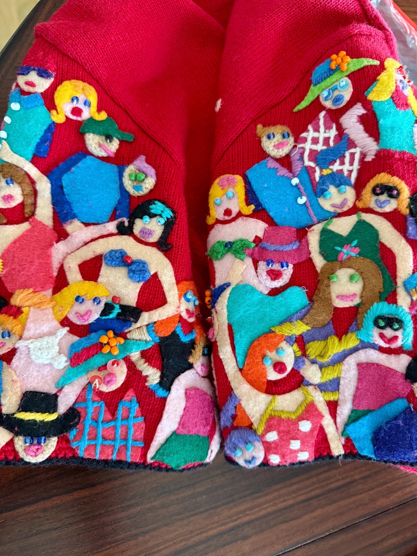 Vintage Michael Simon Hand Knit Sweater Top