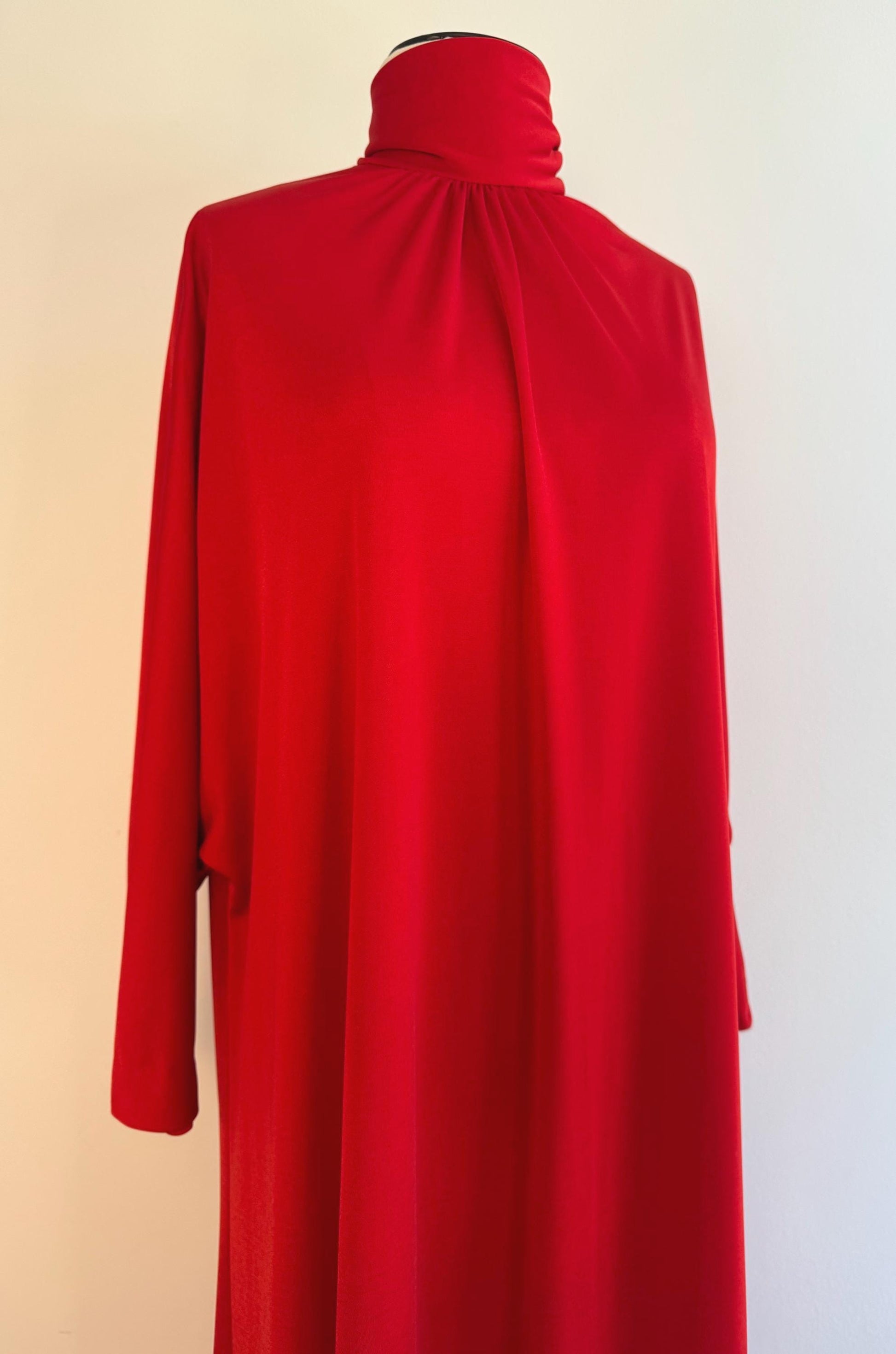 Disco Era Red Lucie Ann Caftan Dress