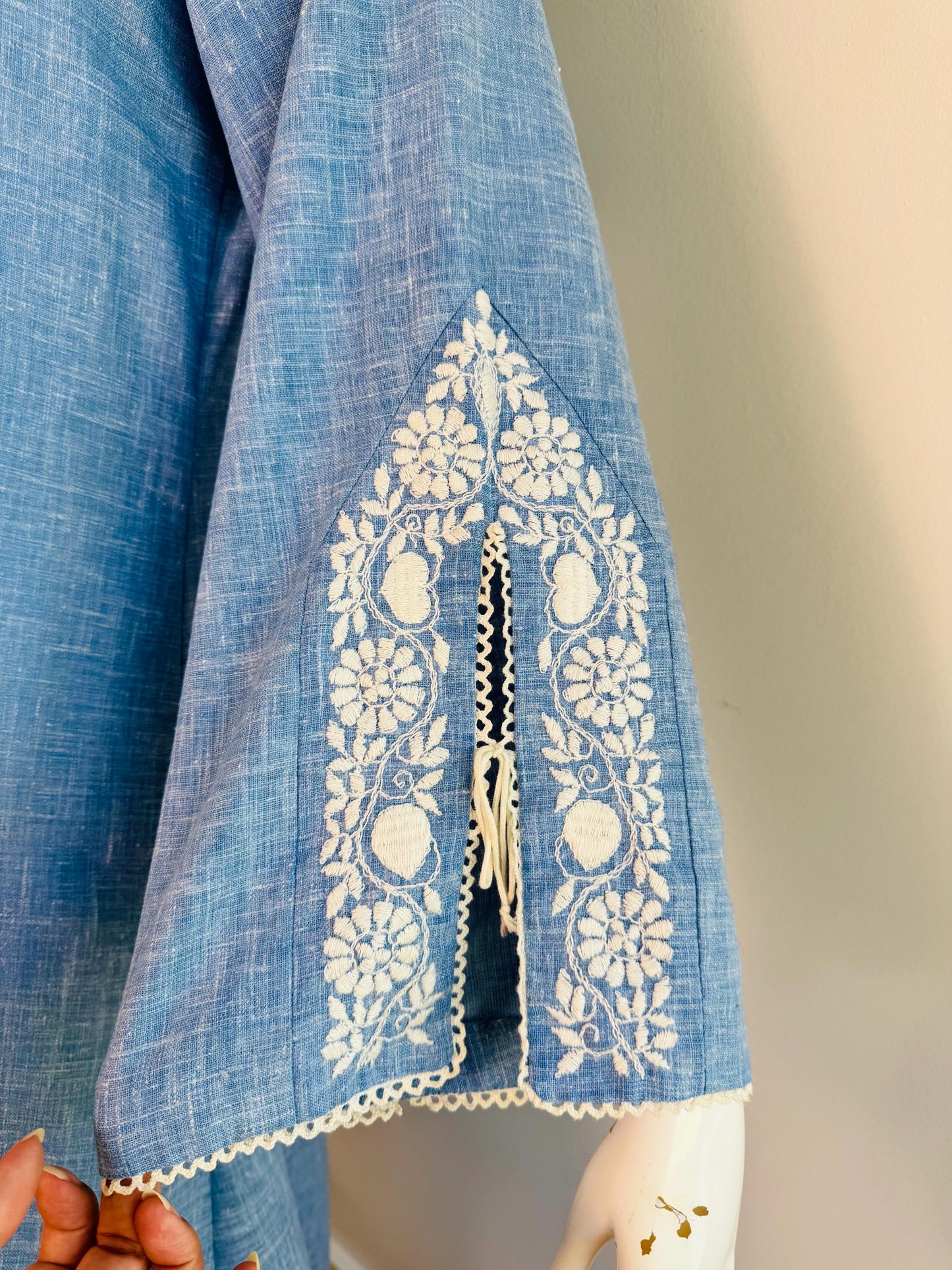 70s Archival Bill Tice Caftan As Seen on Liz Taylor