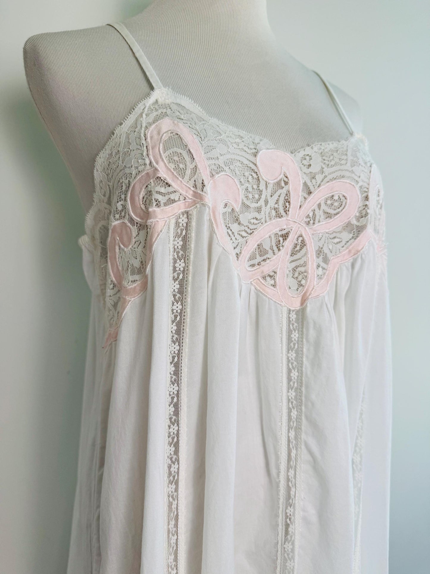 Vintage NATORI Cotton Edwardian Style Set