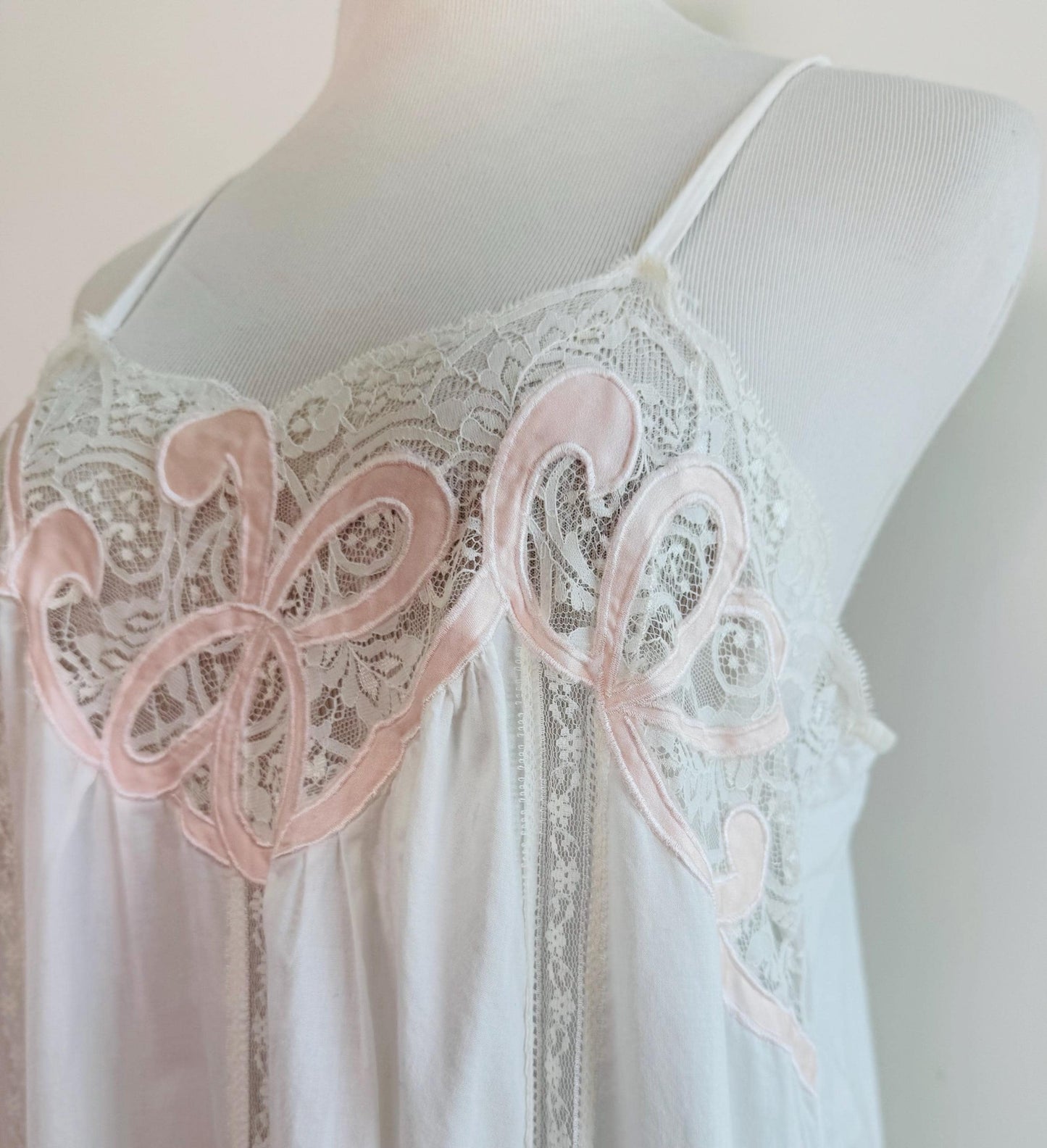 Vintage NATORI Cotton Edwardian Style Set