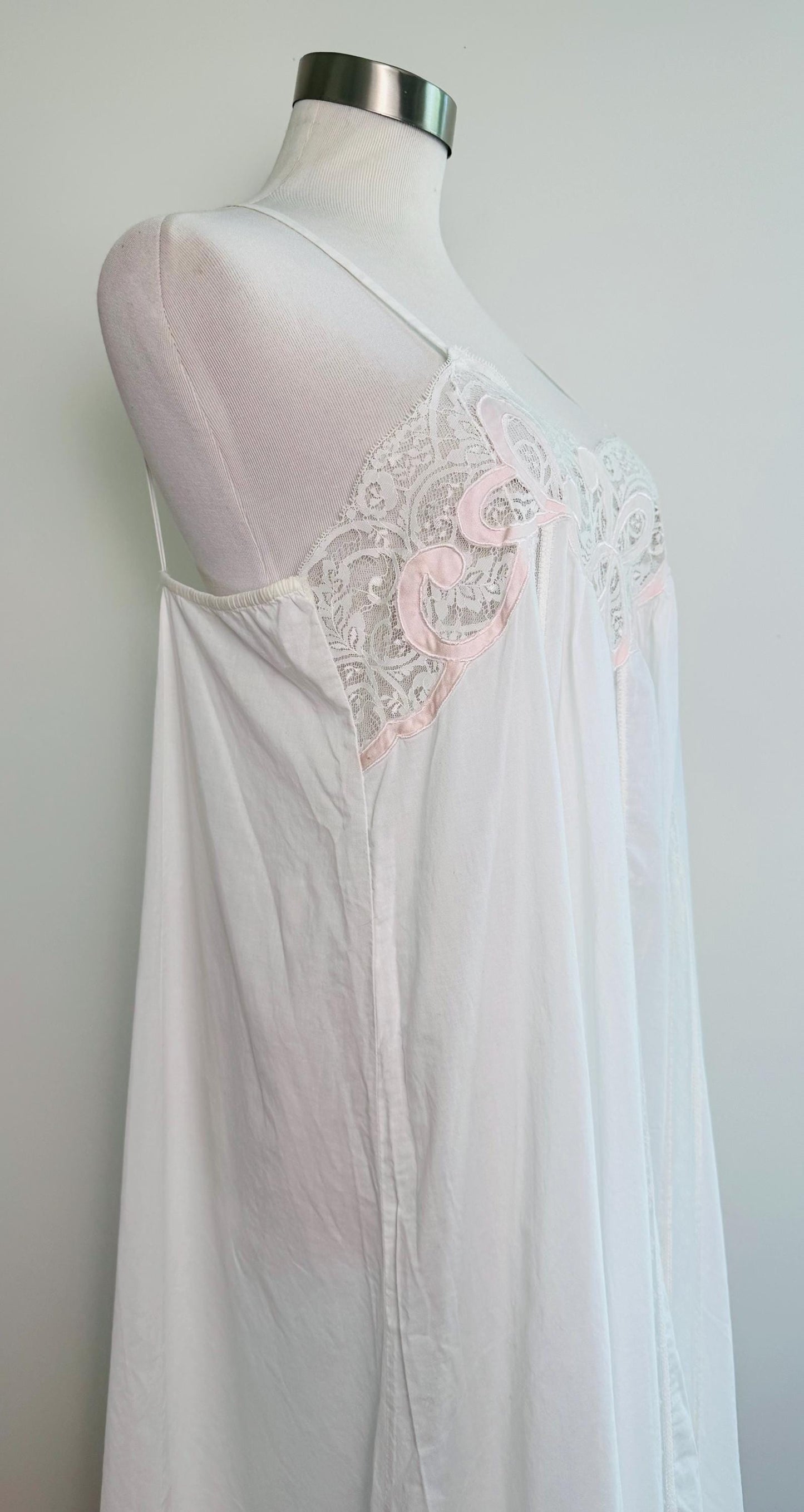 Vintage NATORI Cotton Edwardian Style Set