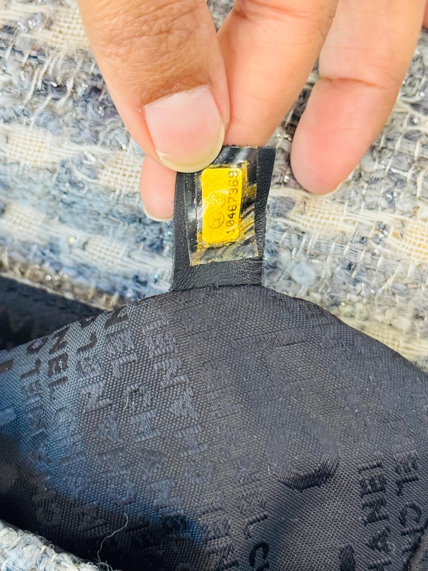 Chanel Fall 2005 Runway Tweed Crossbody Bag