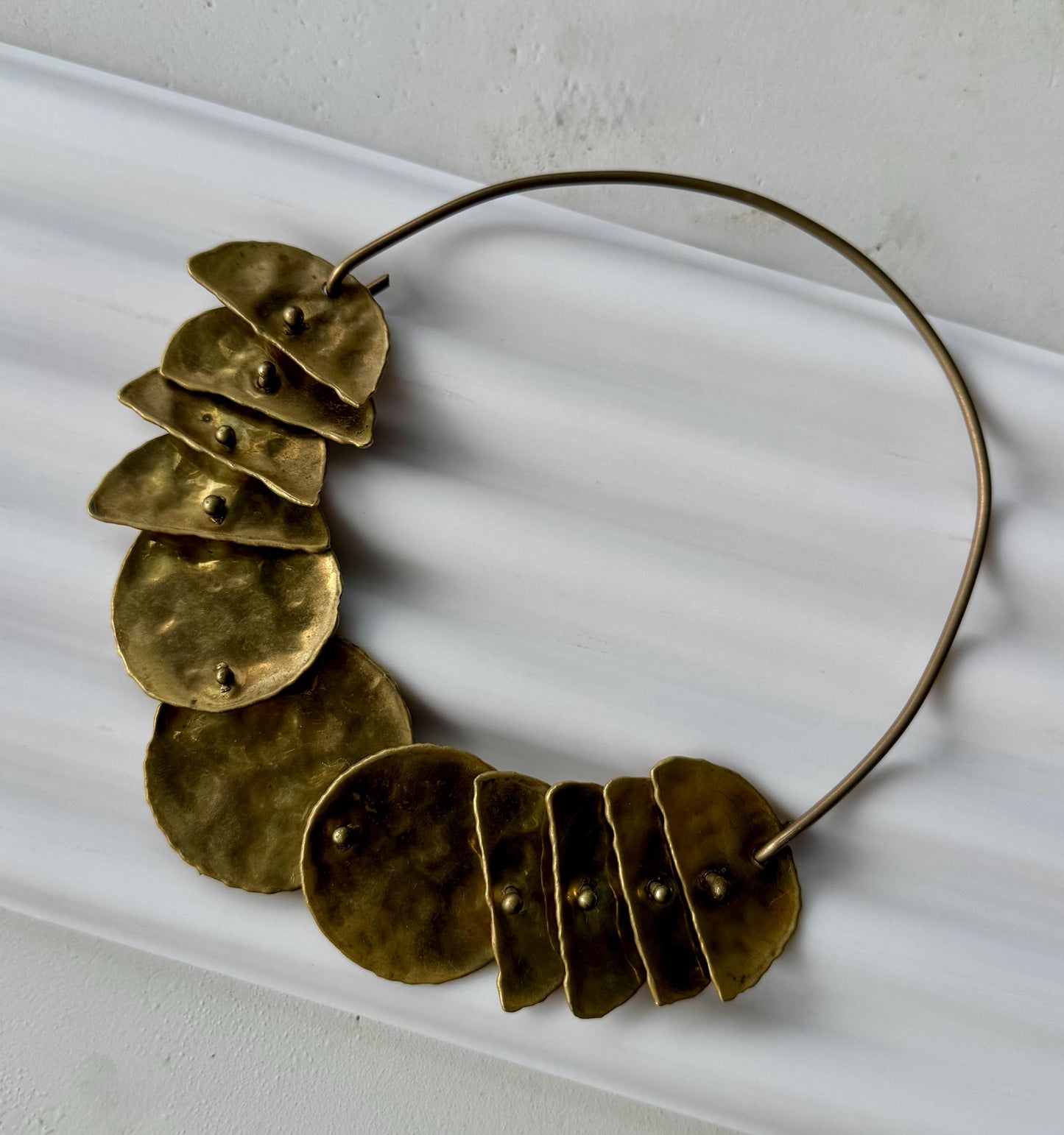 Artisan Brass Hand Made OOAK Choker