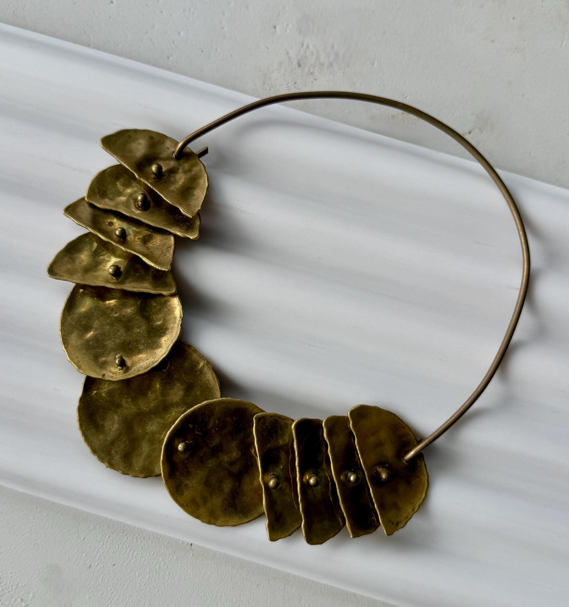 Artisan Brass Hand Made OOAK Choker