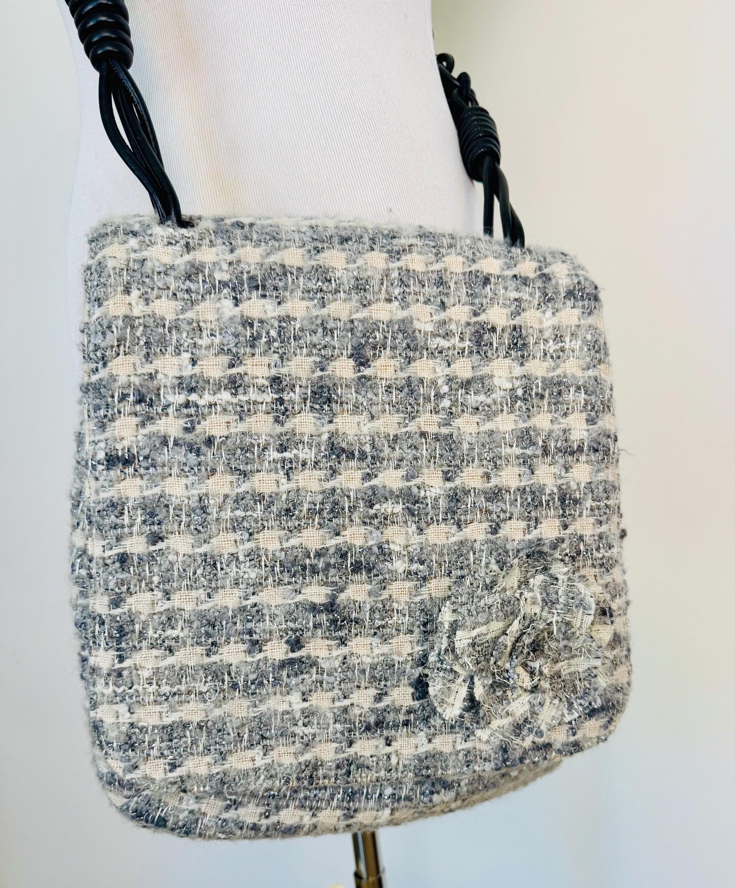 Chanel Fall 2005 Runway Tweed Crossbody Bag