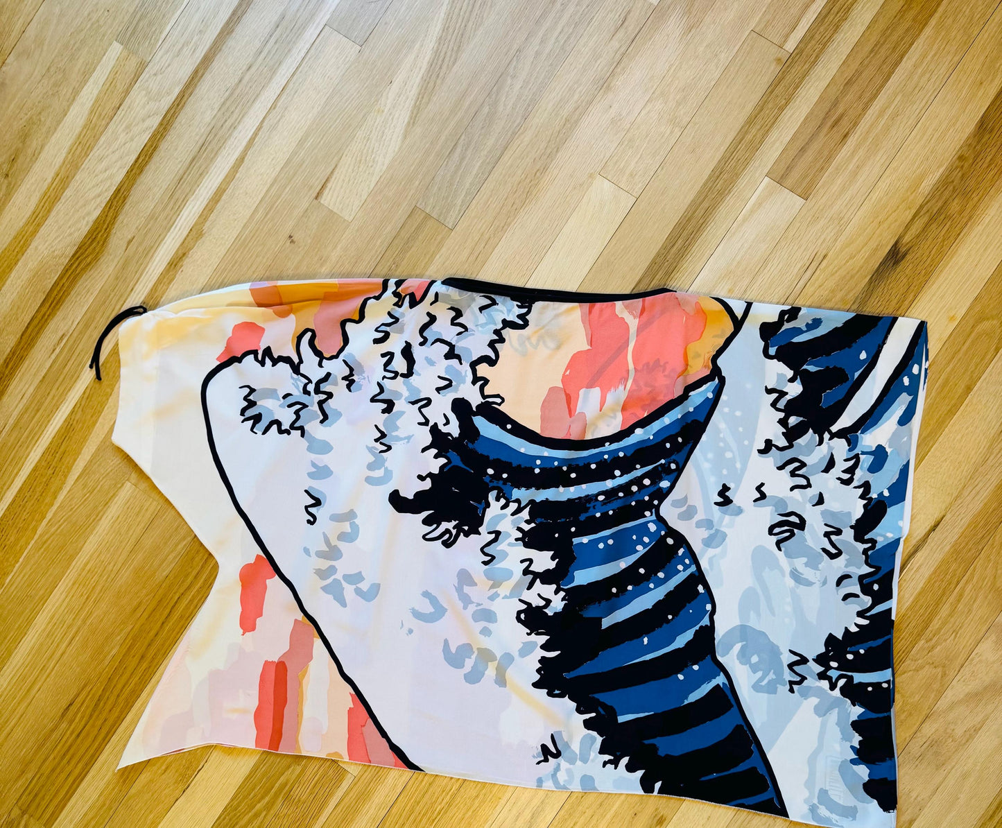 Vintage Michael Vollbracht Wearable Art Silk Tunic