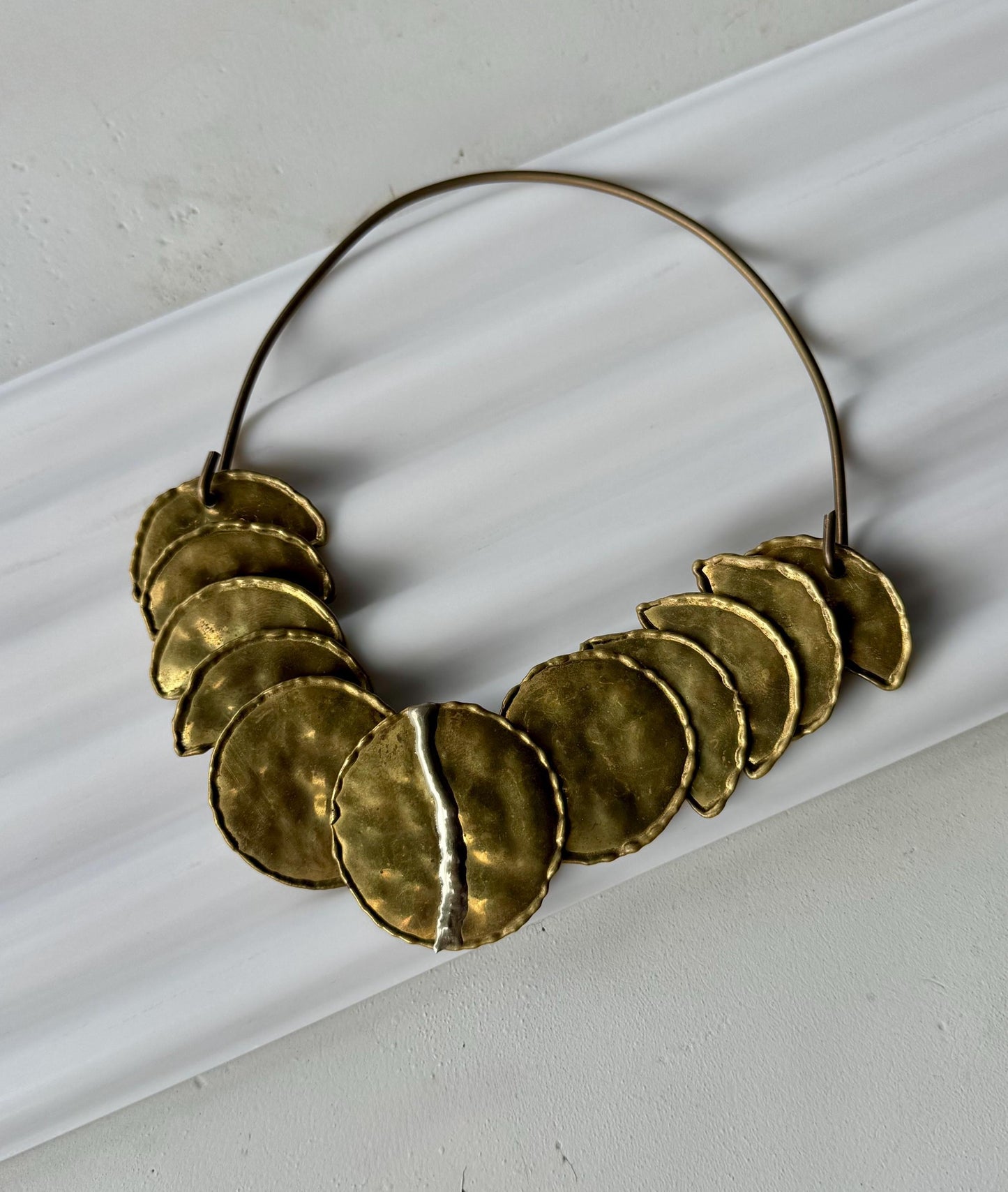 Artisan Brass Hand Made OOAK Choker