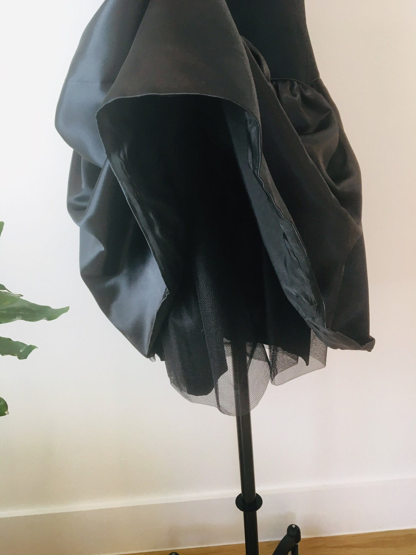 80s Morton Myles LBD / Vintage Party Dress / 80s Dress