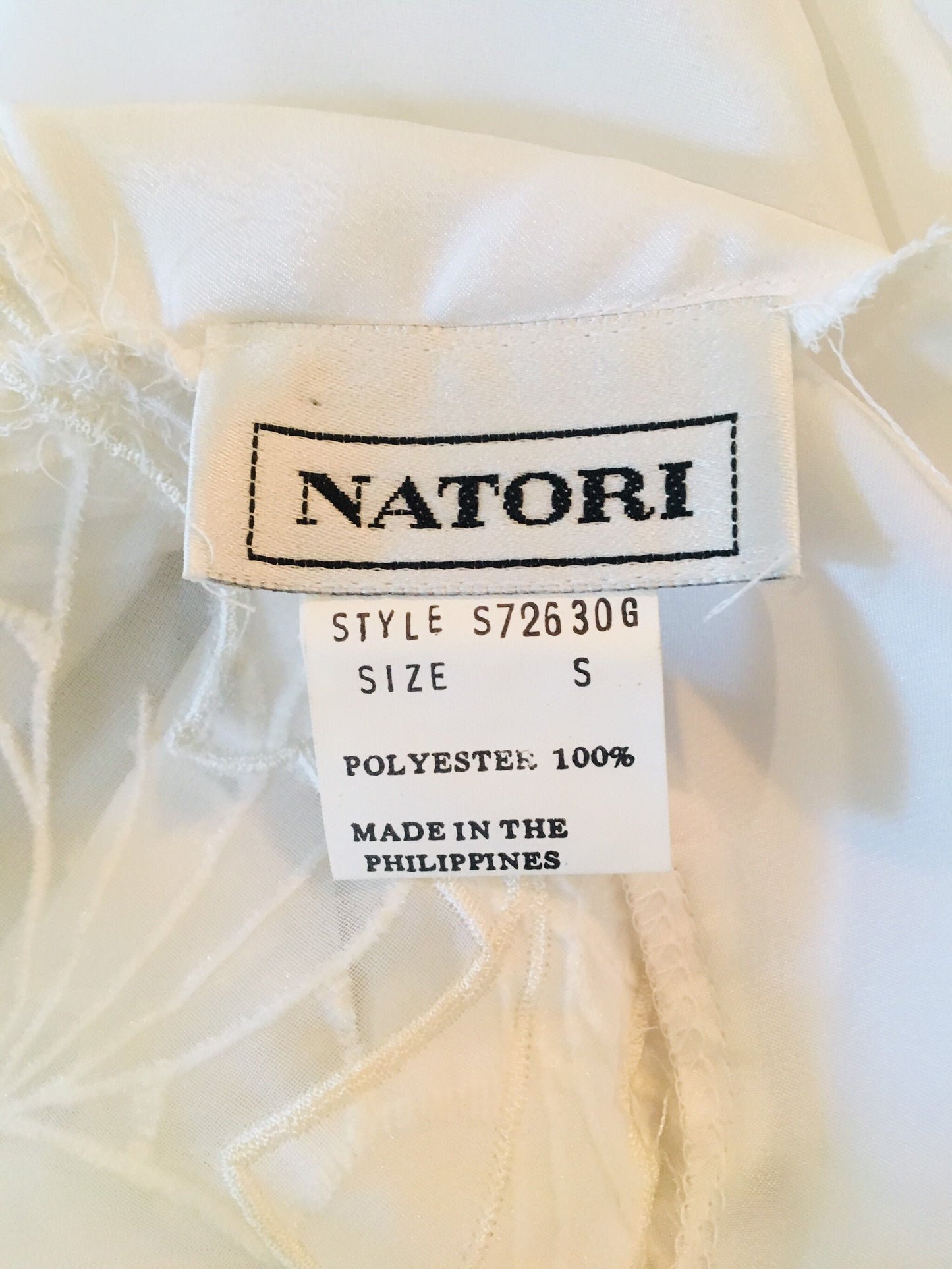 Vintage Natori Slip / Natori Wedding Lingerie / 90s Teddy / Vintage White Lingerie