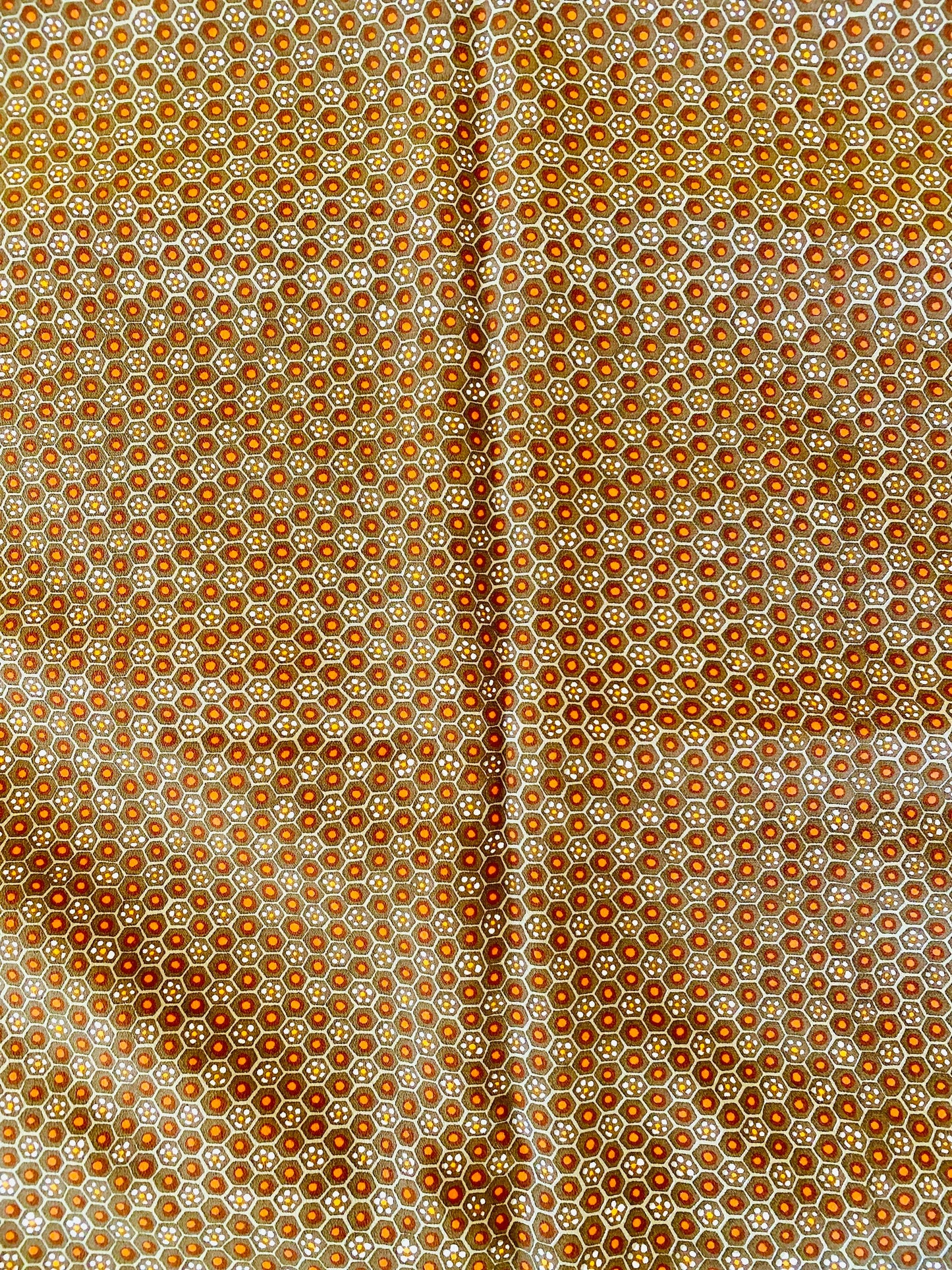 70s Geoffrey Beene Oversized Square Neutral Color Silk Scarf Hand Rolled Finish 30" X 31"