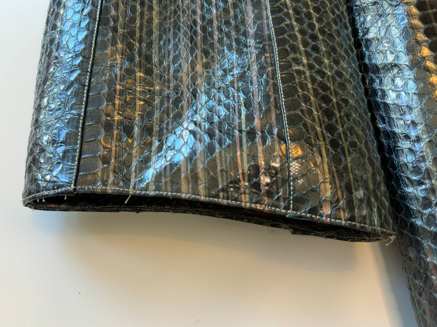 Disco Era Snake Skin Tall Boots