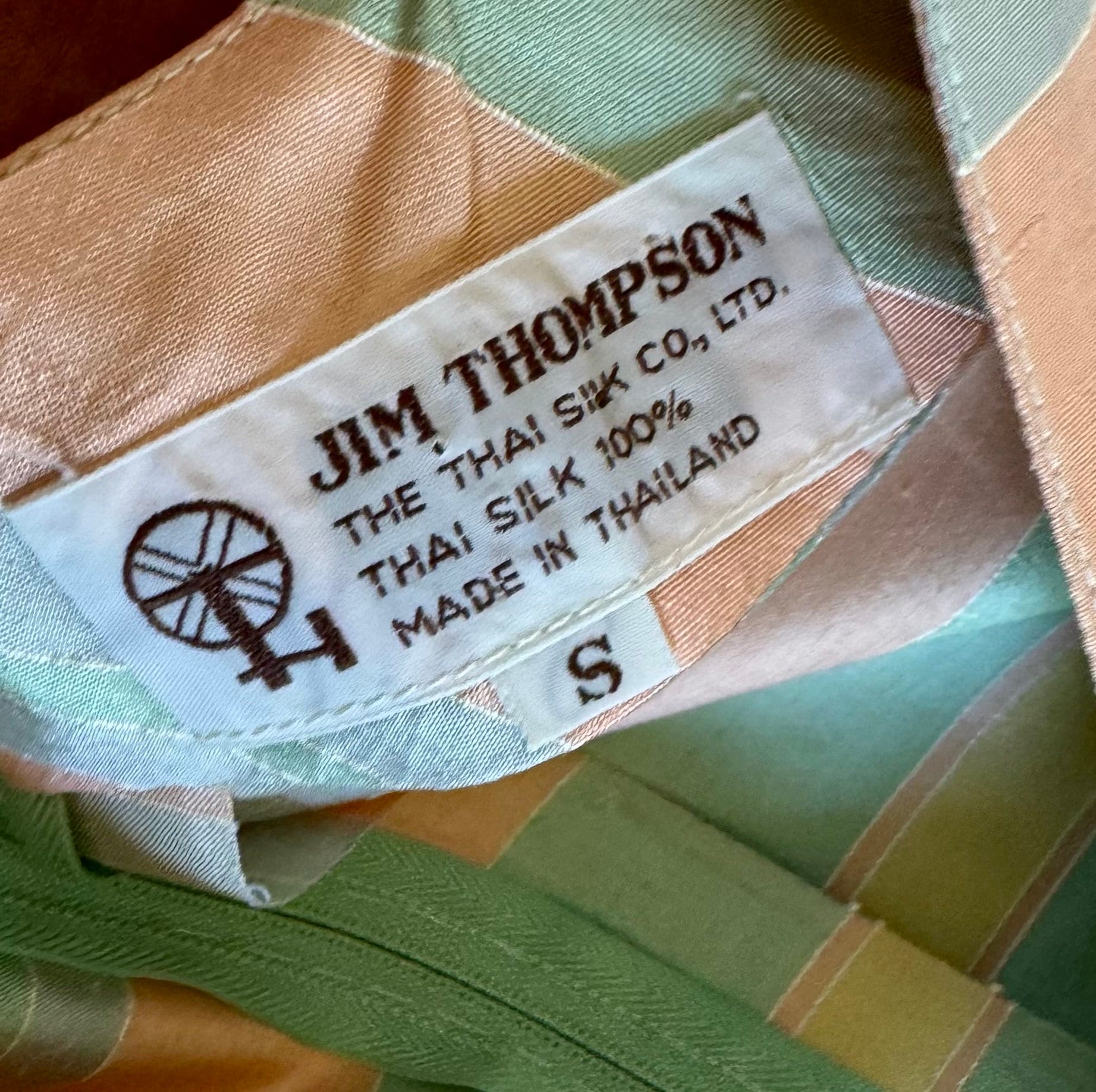 70s Jim Thompson Thai Silk Caftan Maxi