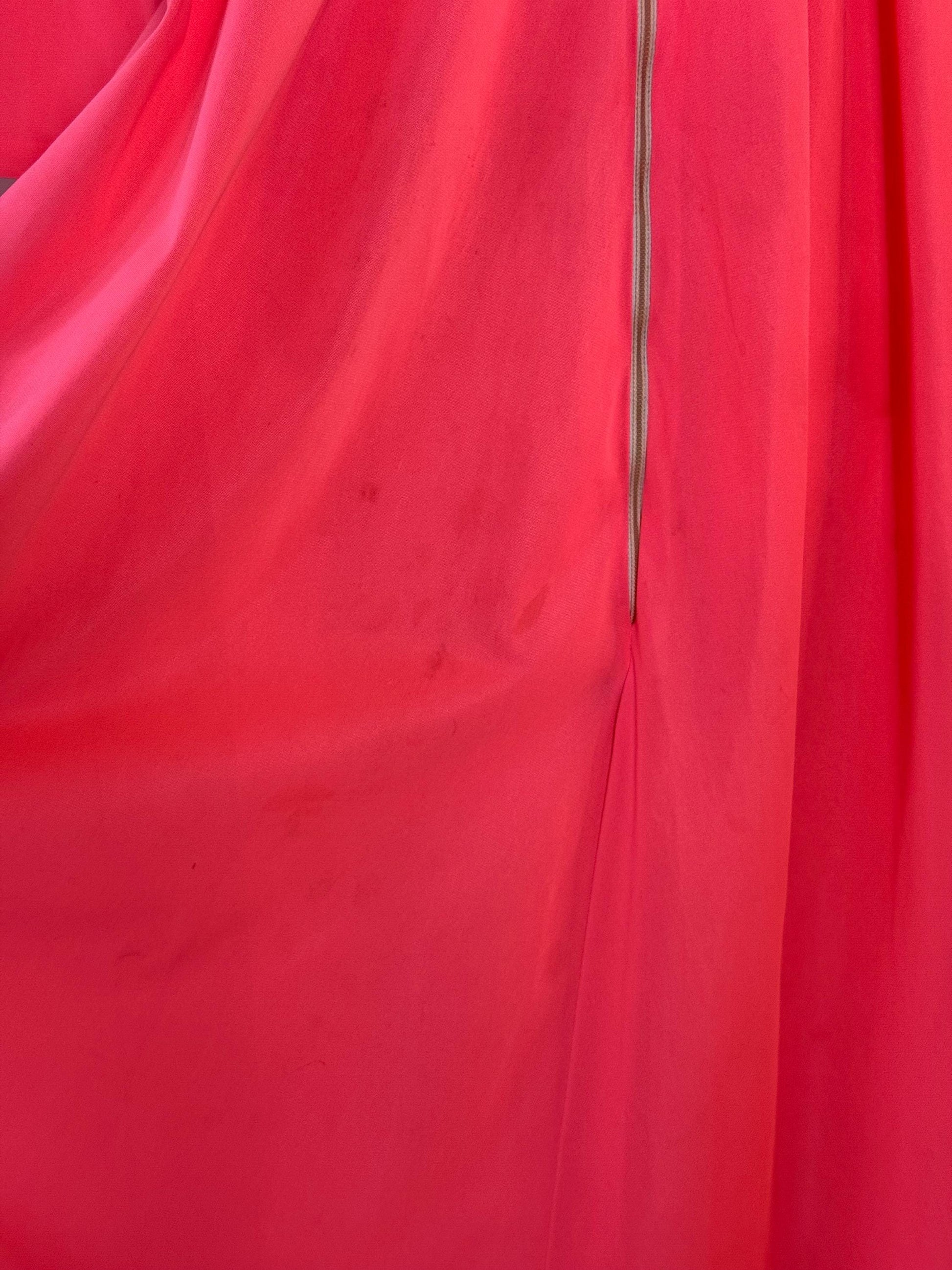 Vintage Bright Pink Lucie Ann Caftan