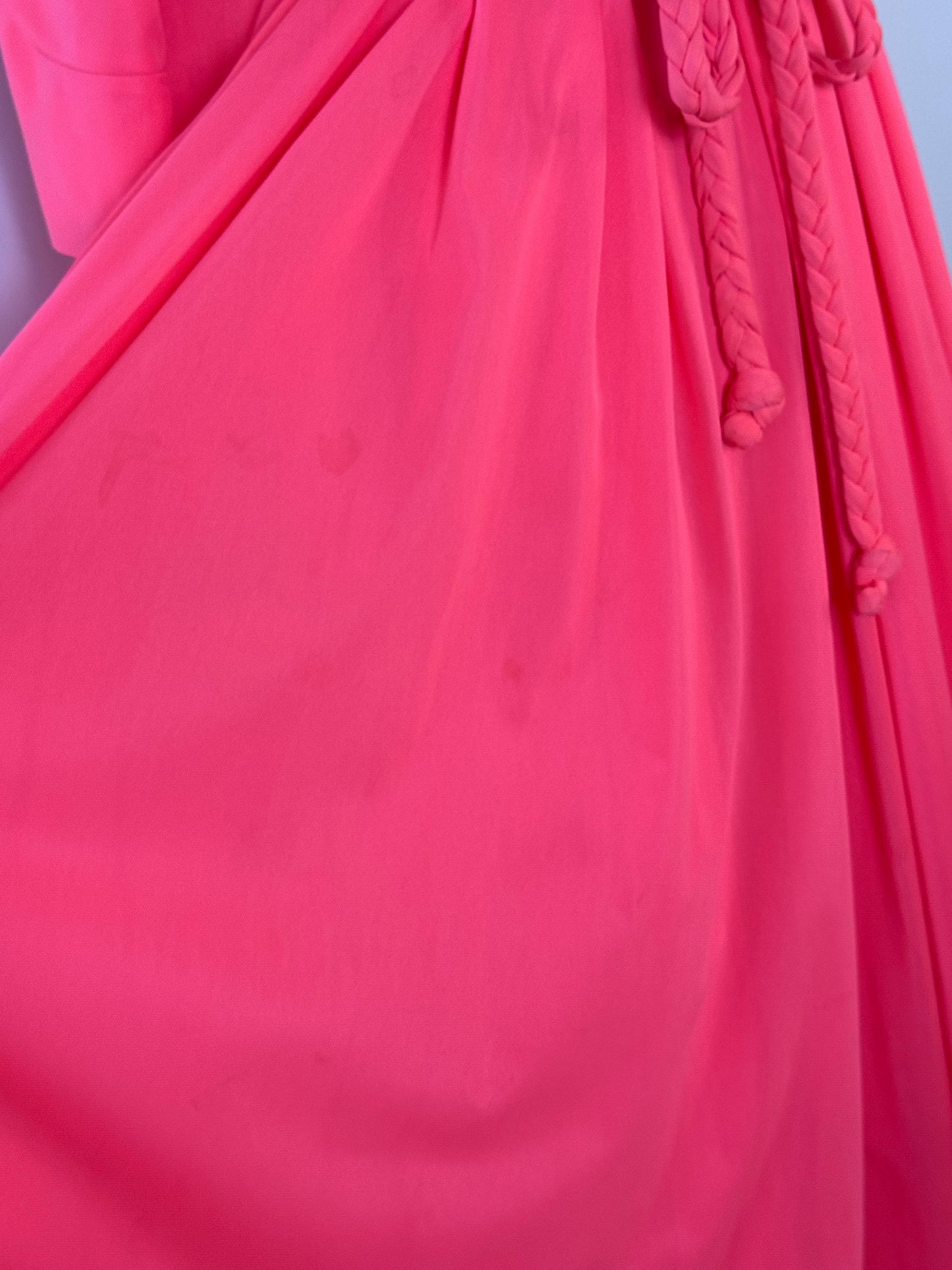Vintage Bright Pink Lucie Ann Caftan