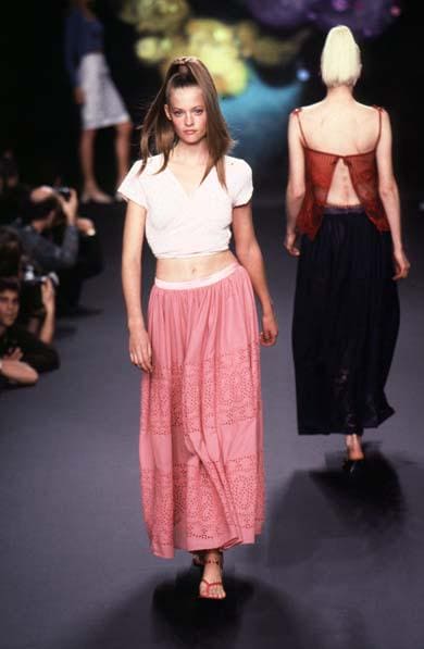 1997 Todd Oldham Runway Maxi Skirt