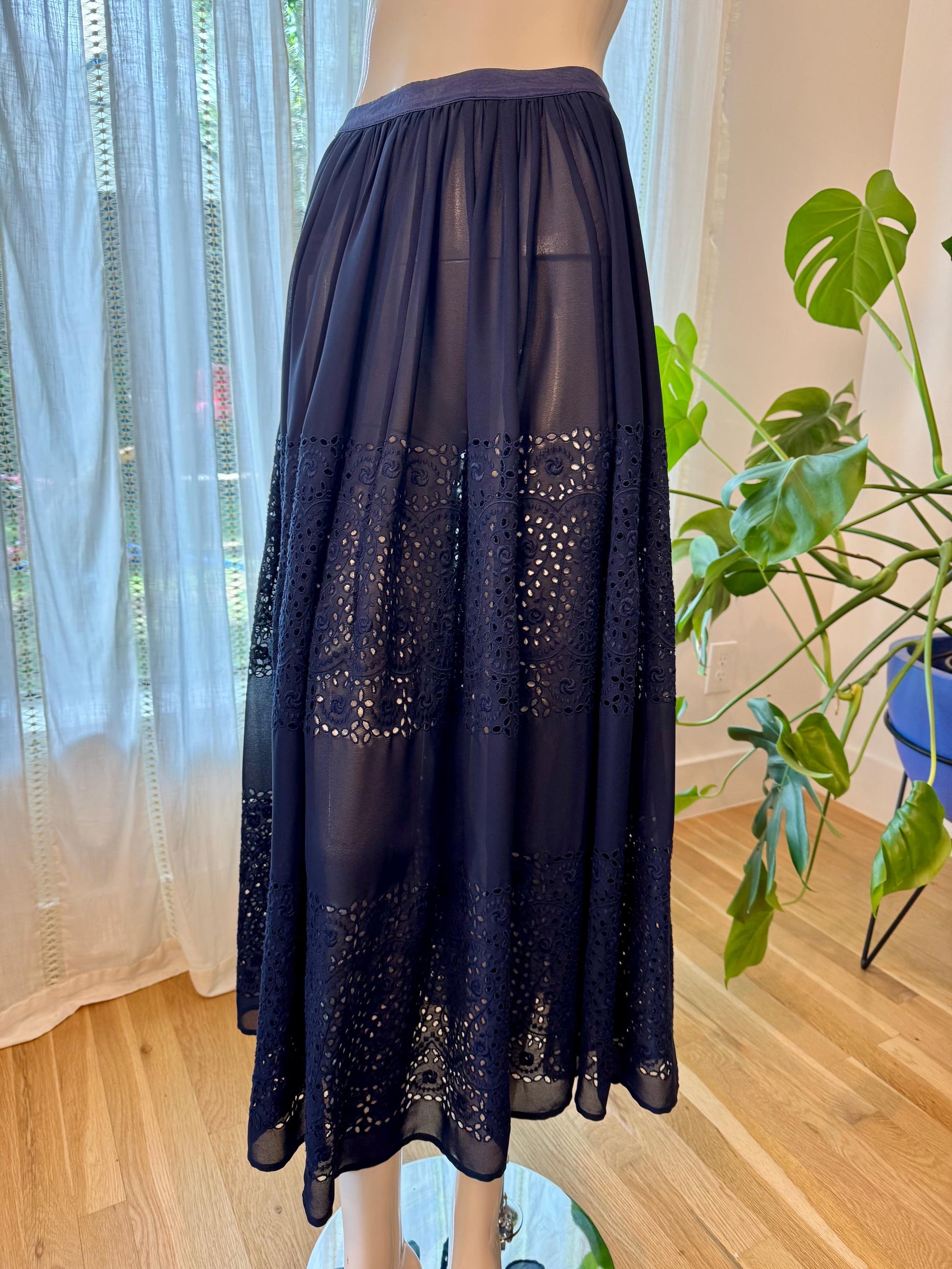 1997 Todd Oldham Runway Maxi Skirt