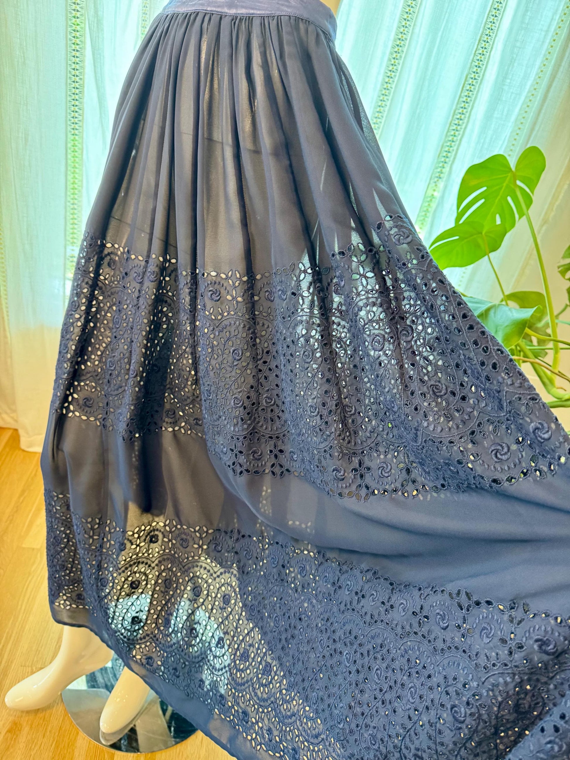 1997 Todd Oldham Runway Maxi Skirt