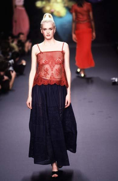 1997 Todd Oldham Runway Maxi Skirt