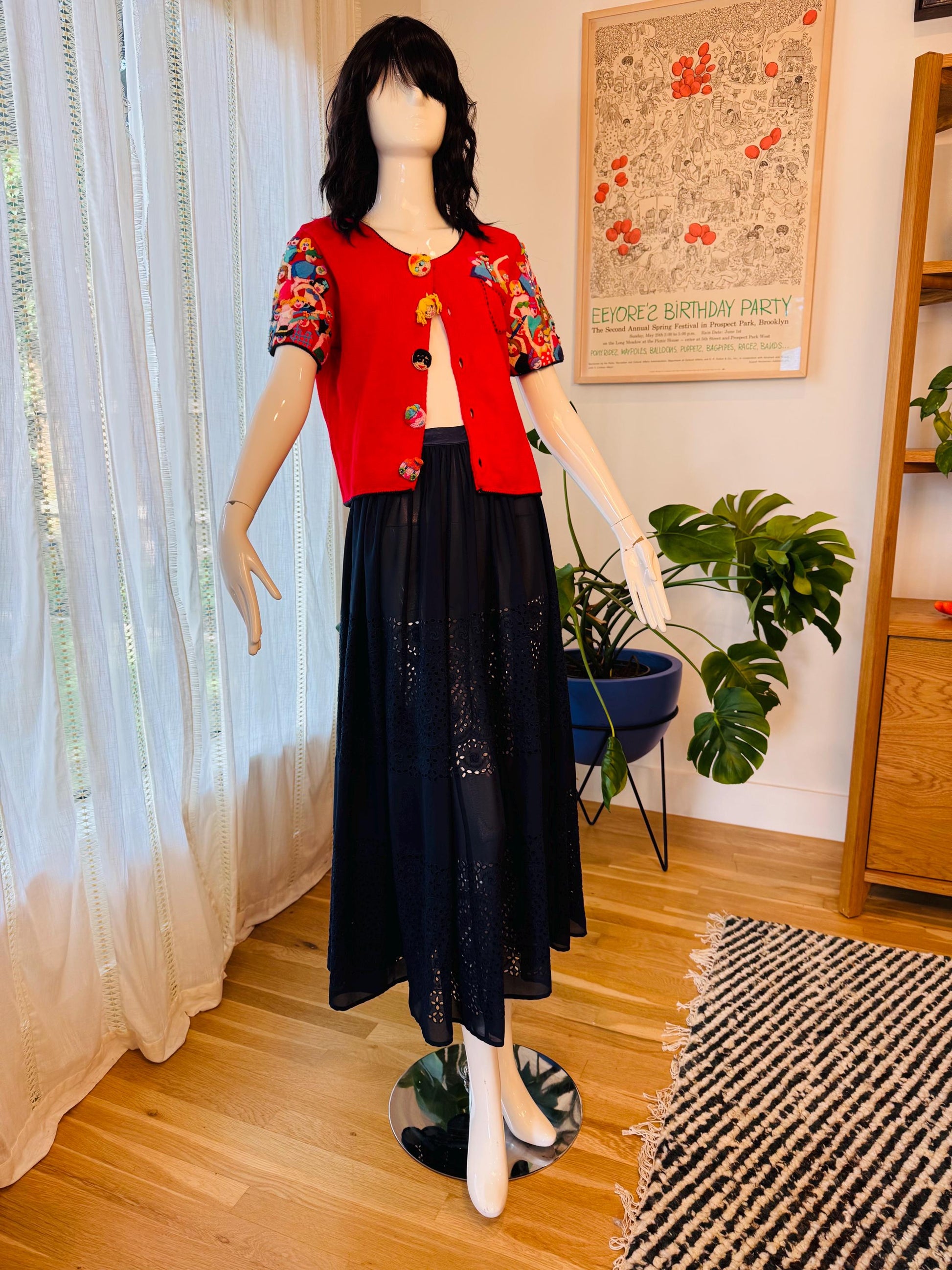 1997 Todd Oldham Runway Maxi Skirt