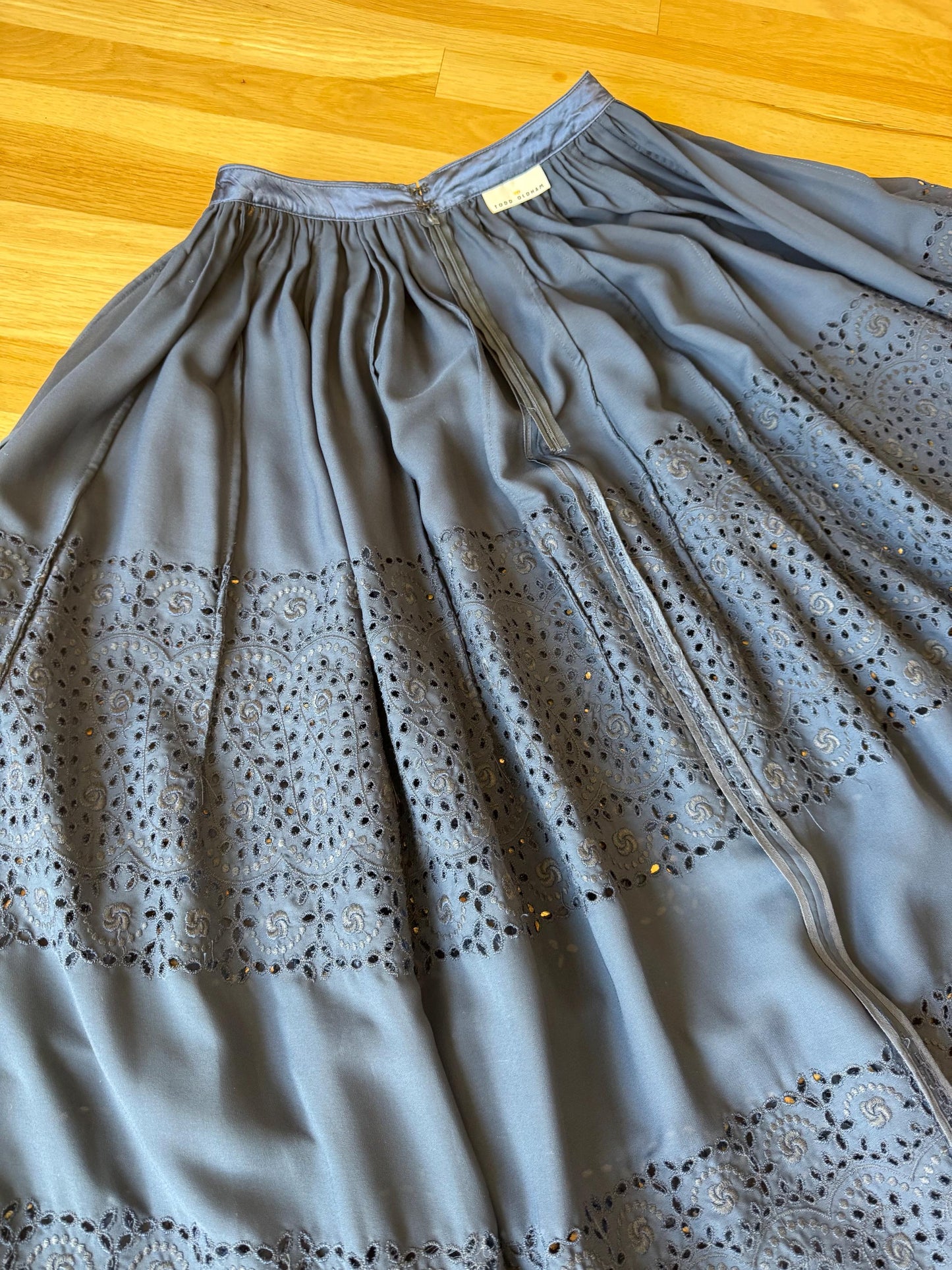 1997 Todd Oldham Runway Maxi Skirt