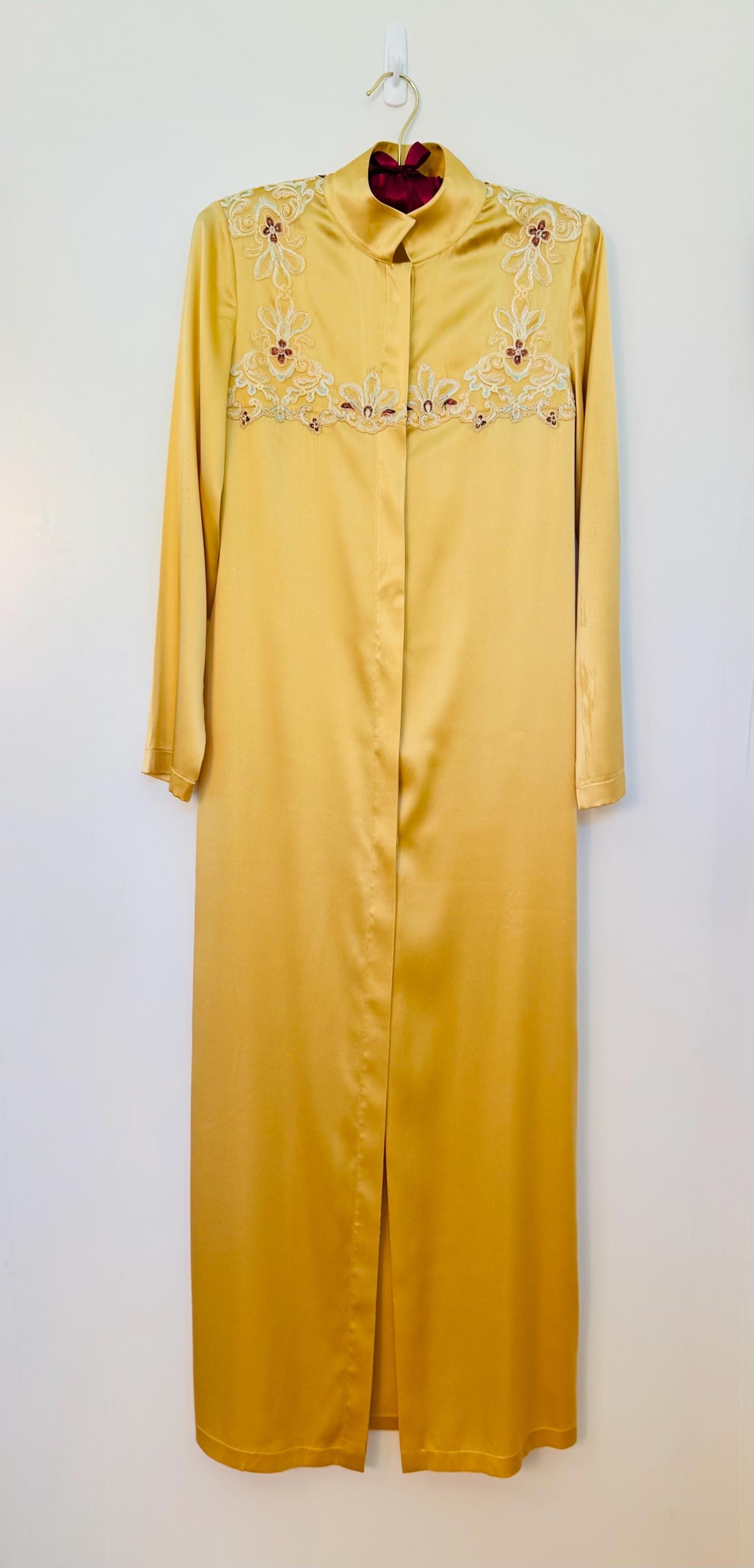 La Perla NWT Yellow Silk Duster