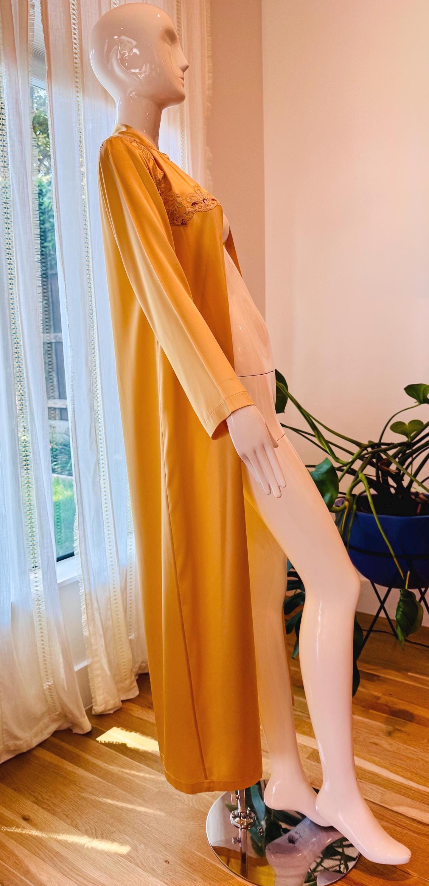 La Perla NWT Yellow Silk Duster