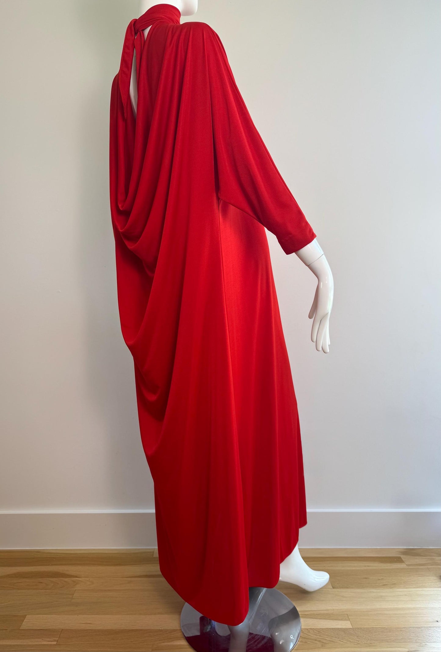 Disco Era Red Lucie Ann Caftan Dress