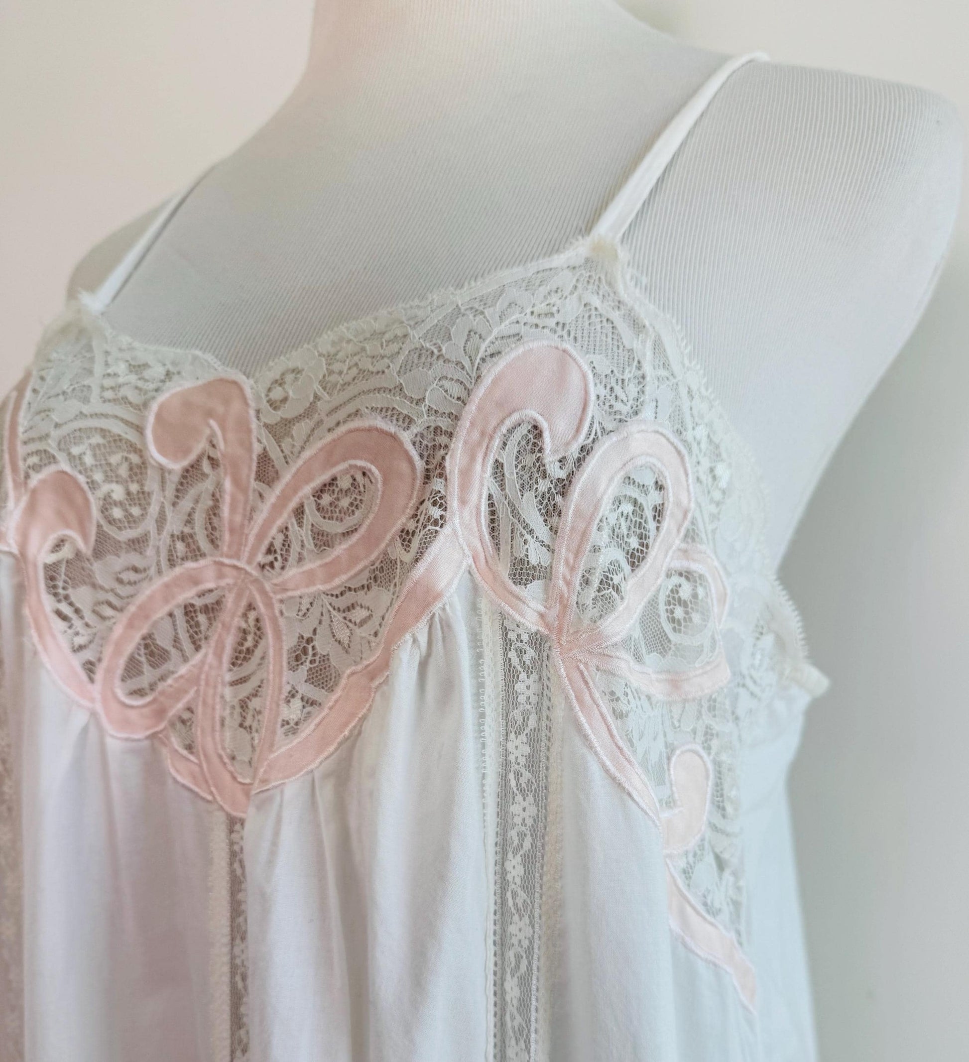 Vintage NATORI Cotton Edwardian Style Set