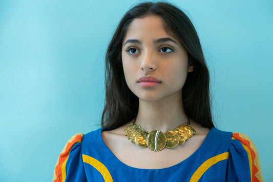 Artisan Brass Hand Made OOAK Choker