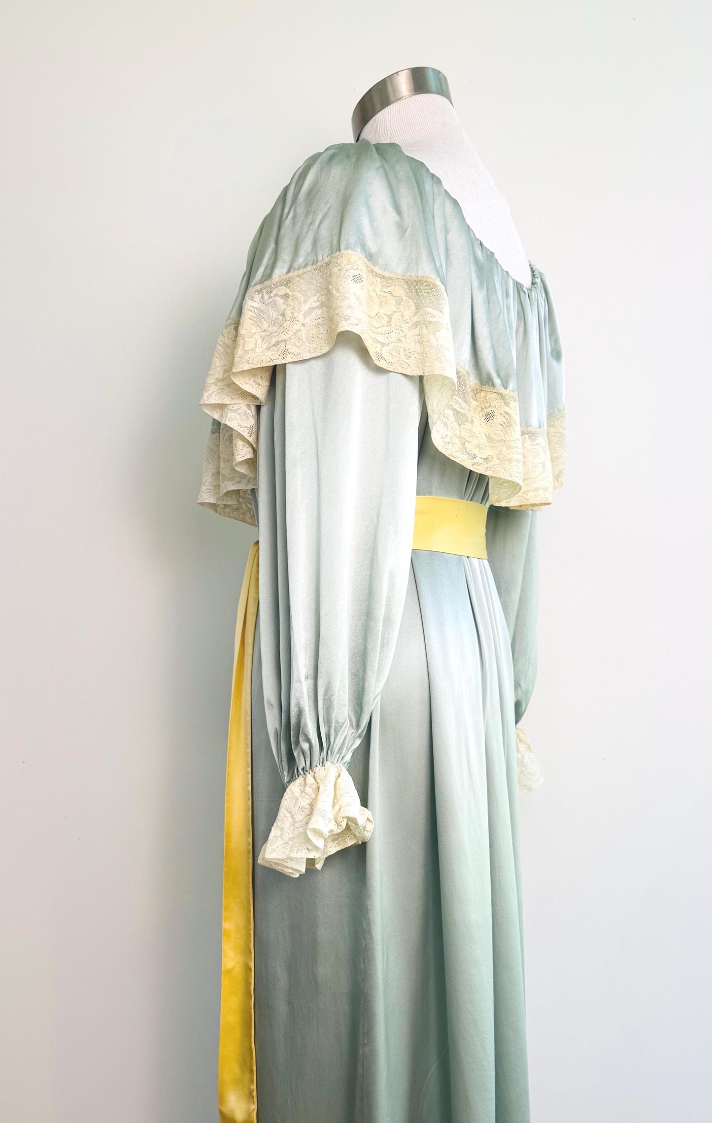 Peggy Jennings Silk Off The Shoulders Gown