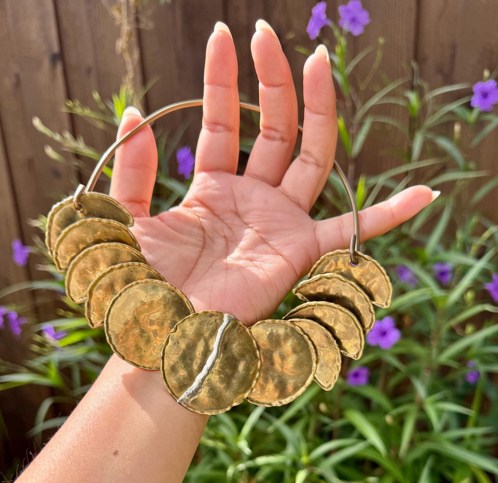 Artisan Brass Hand Made OOAK Choker