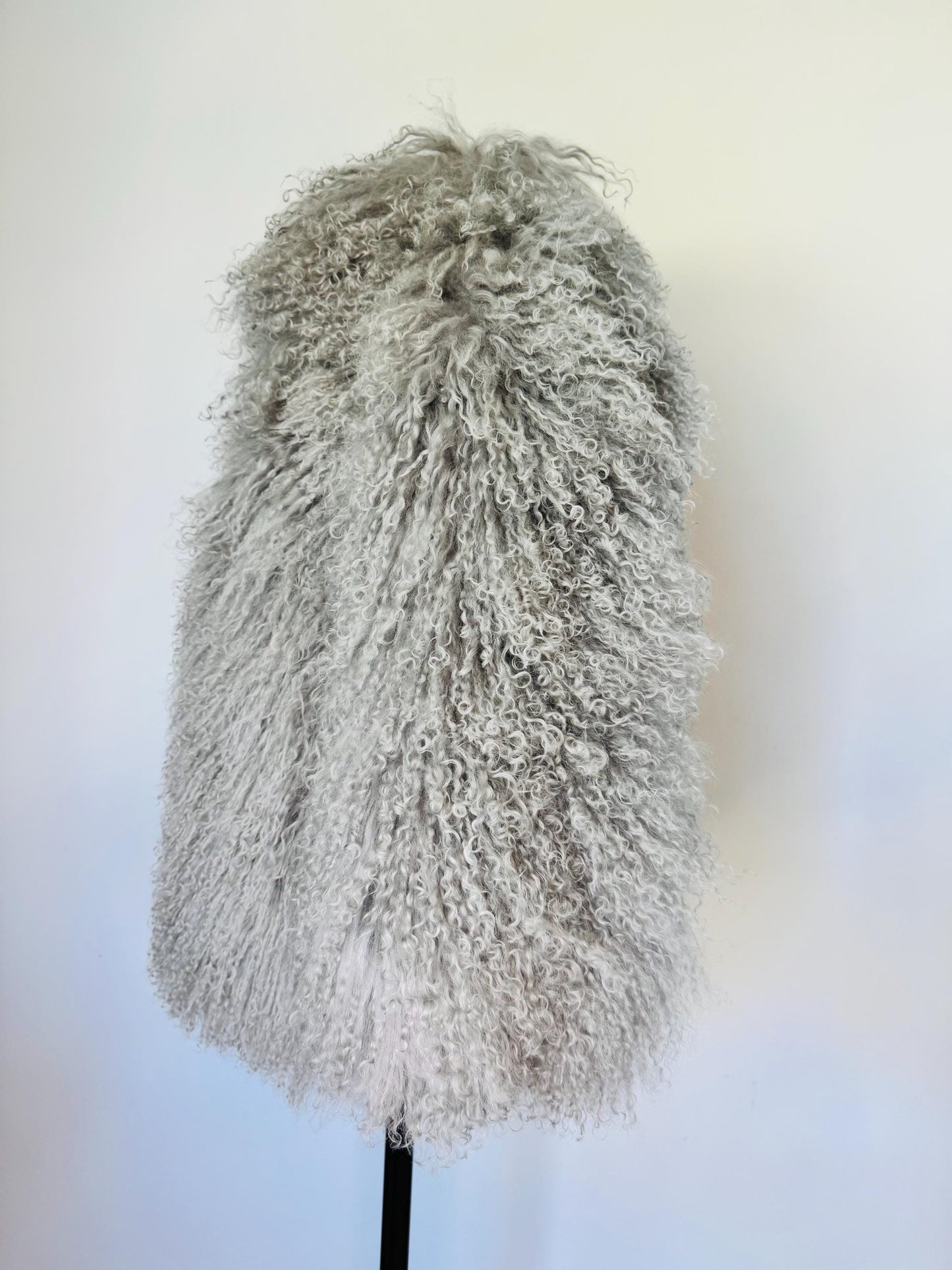 Y2K Adrienne Landau Dyed Mongolian Fur Coat