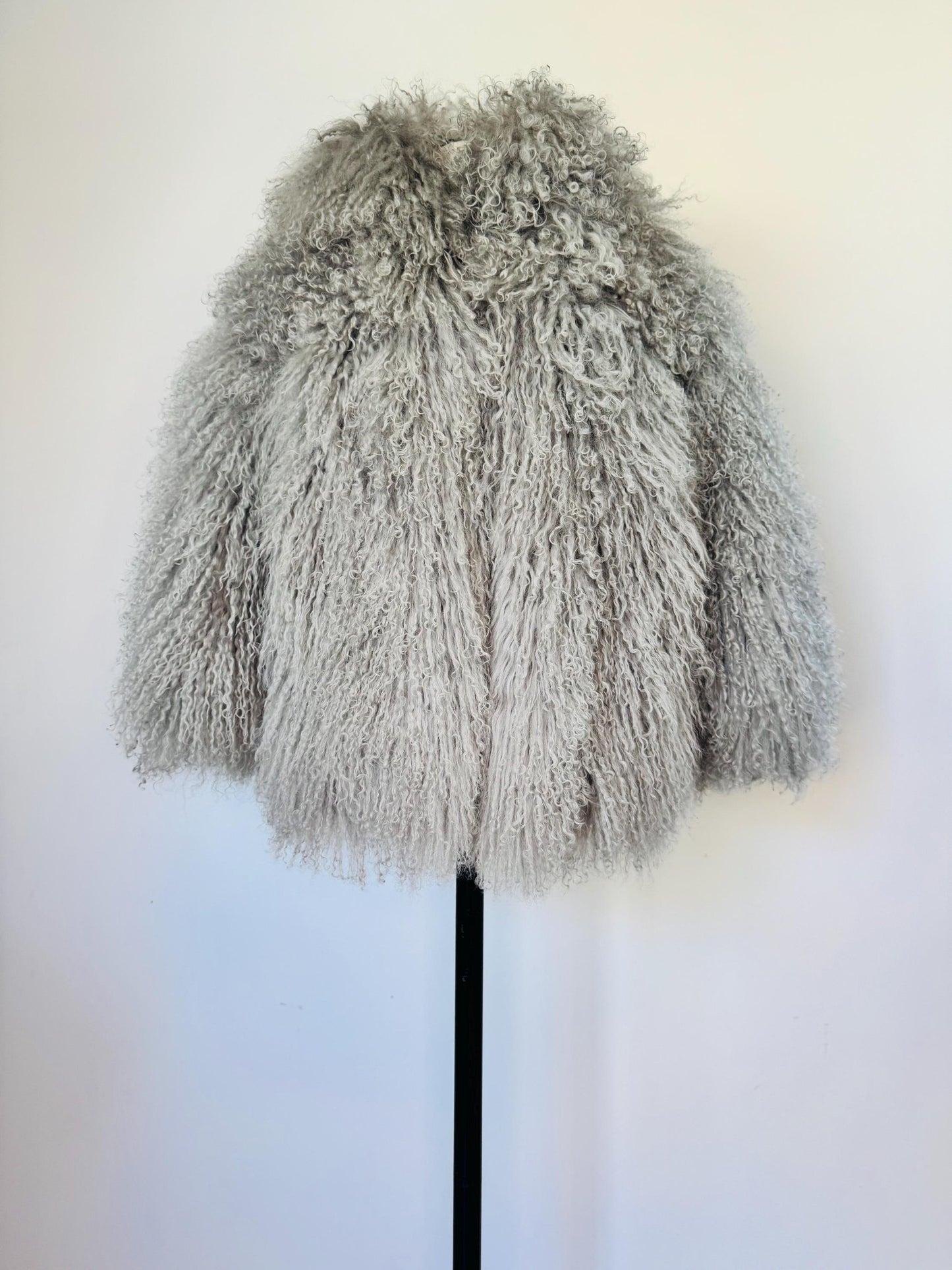 Y2K Adrienne Landau Dyed Mongolian Fur Coat