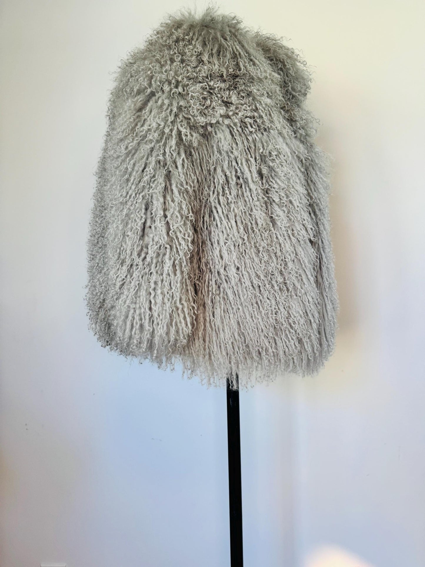 Y2K Adrienne Landau Dyed Mongolian Fur Coat