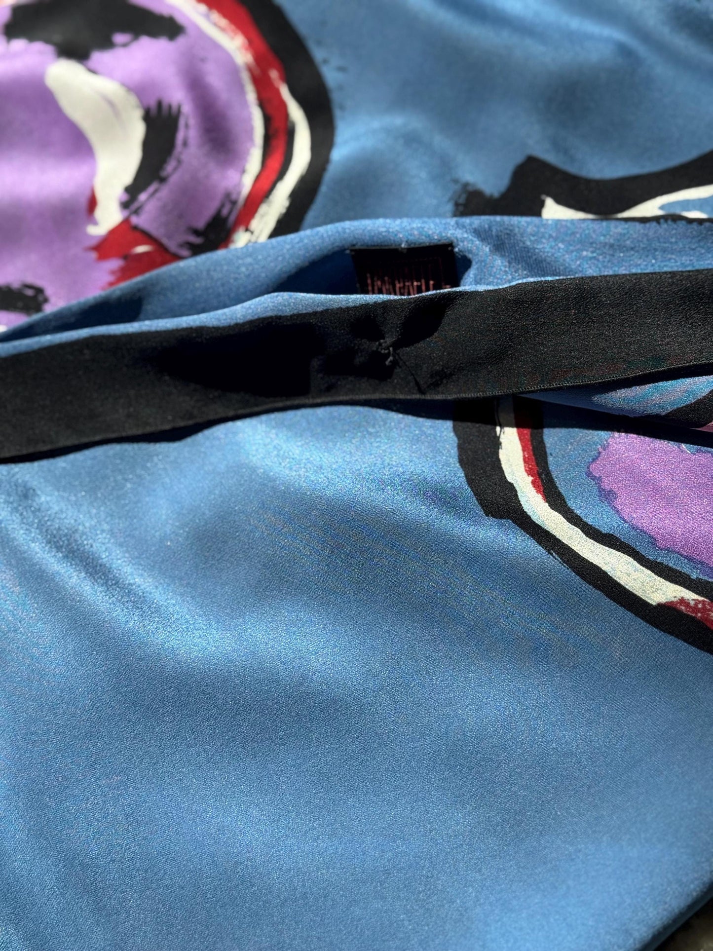 80s Michaele Vollbracht Art to Wear Silk Tunic Dress