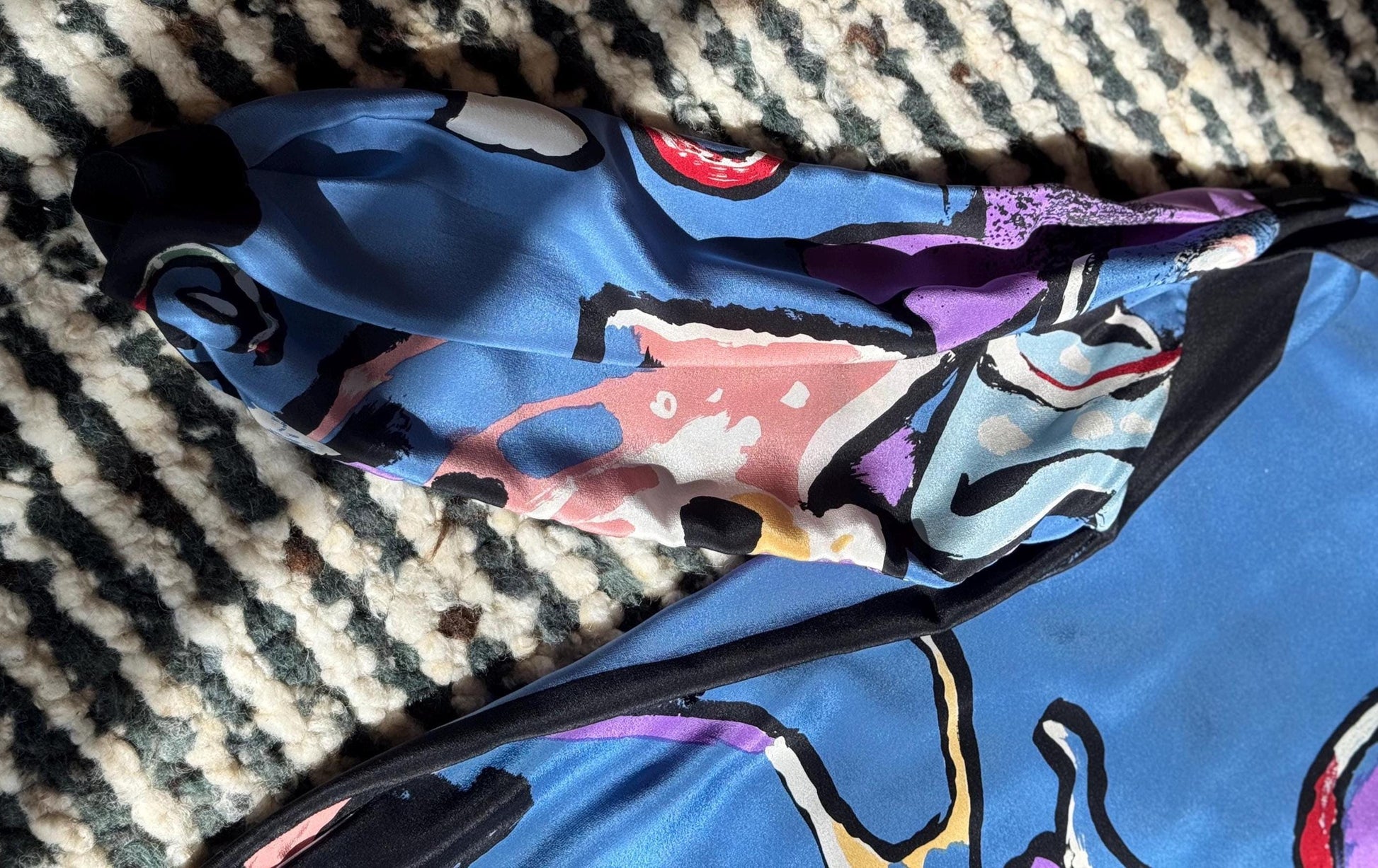 80s Michaele Vollbracht Art to Wear Silk Tunic Dress