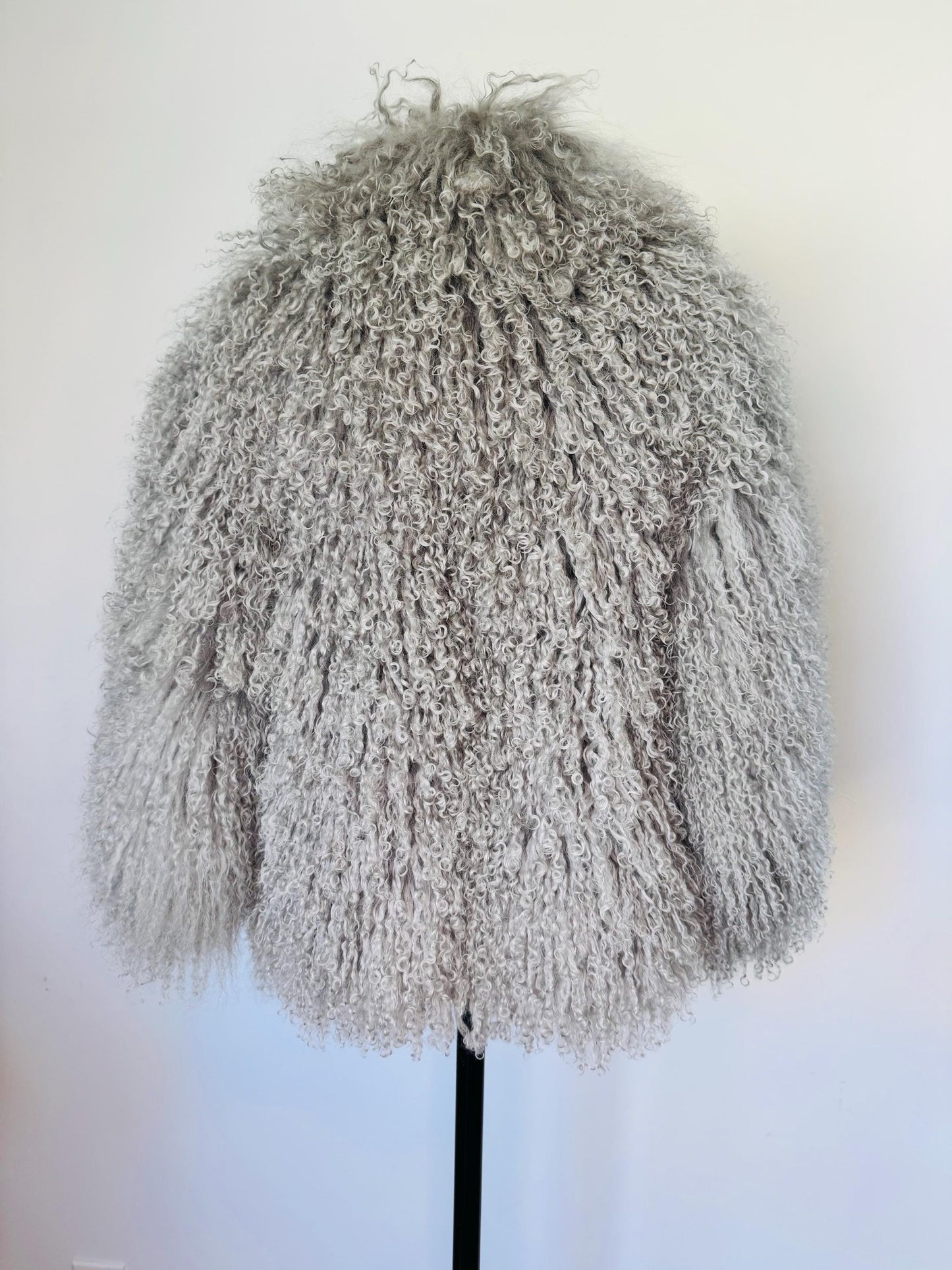 Y2K Adrienne Landau Dyed Mongolian Fur Coat