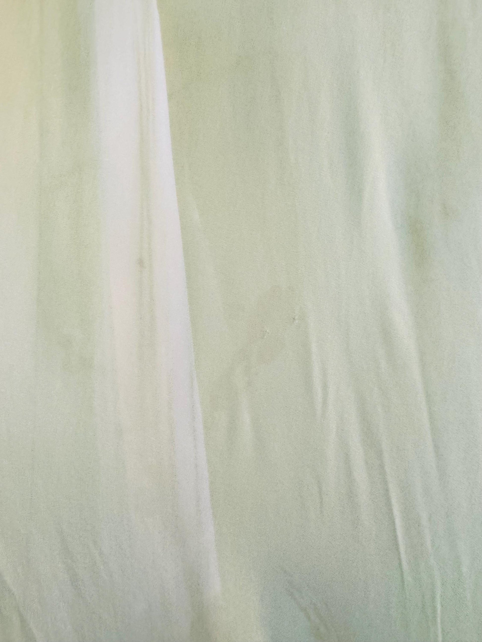 Vintage Bill Tice for Malcolm Starr Lime Green Silk Chiffon Sweeping Gown