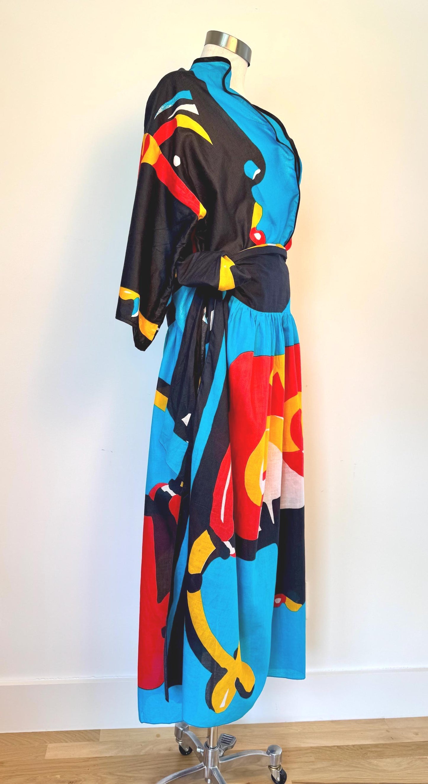 1980s Michaele Volbracht 3 Piece Beach Wear