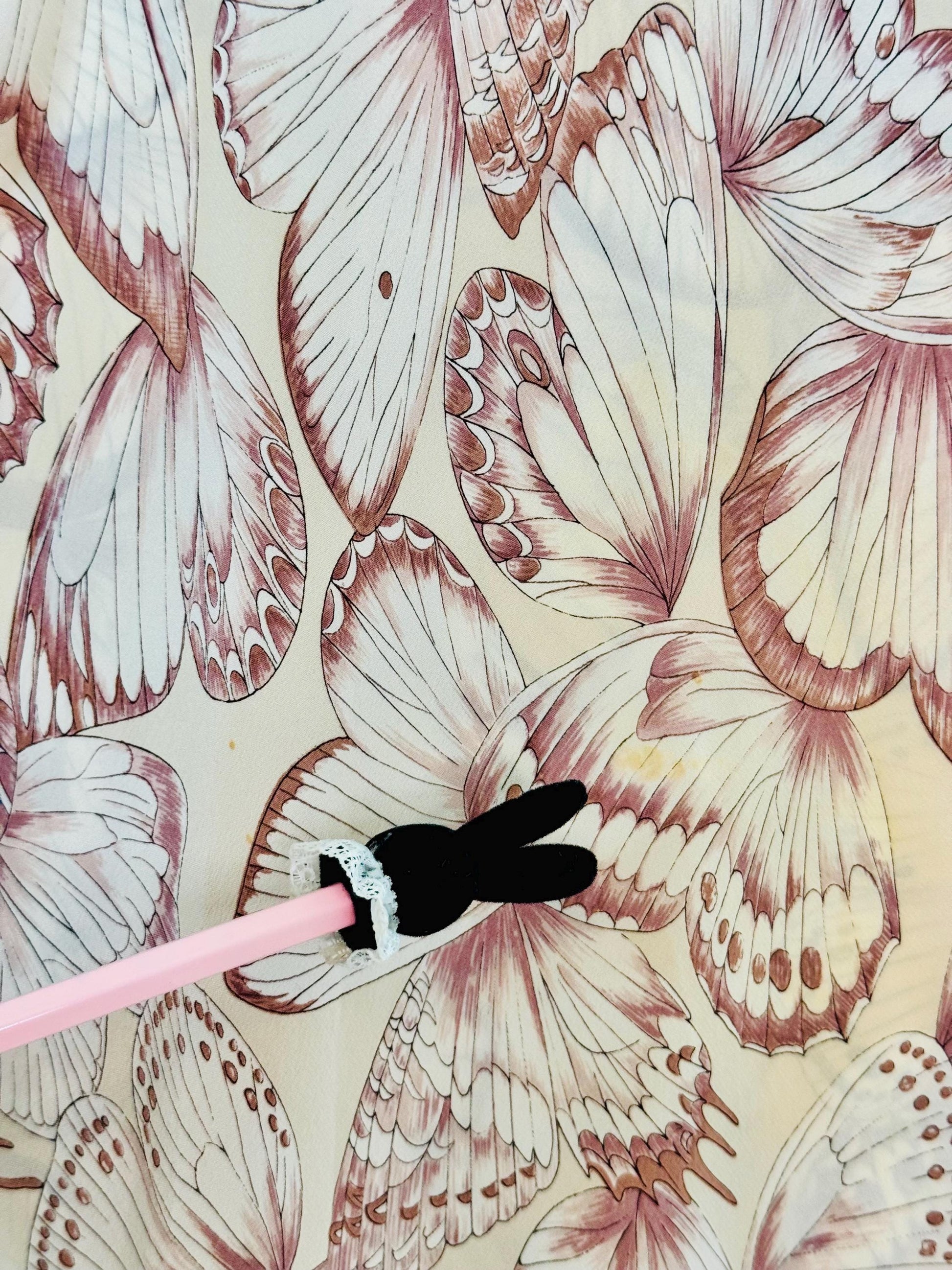 1979 Hanae Mori Couture Silk Dress