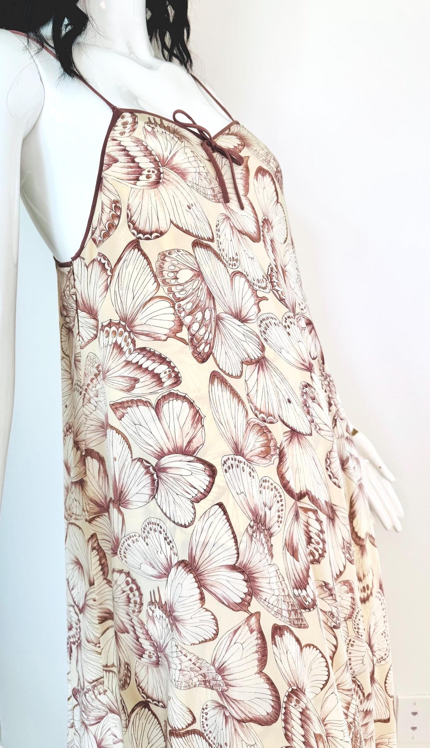 1979 Hanae Mori Couture Silk Dress