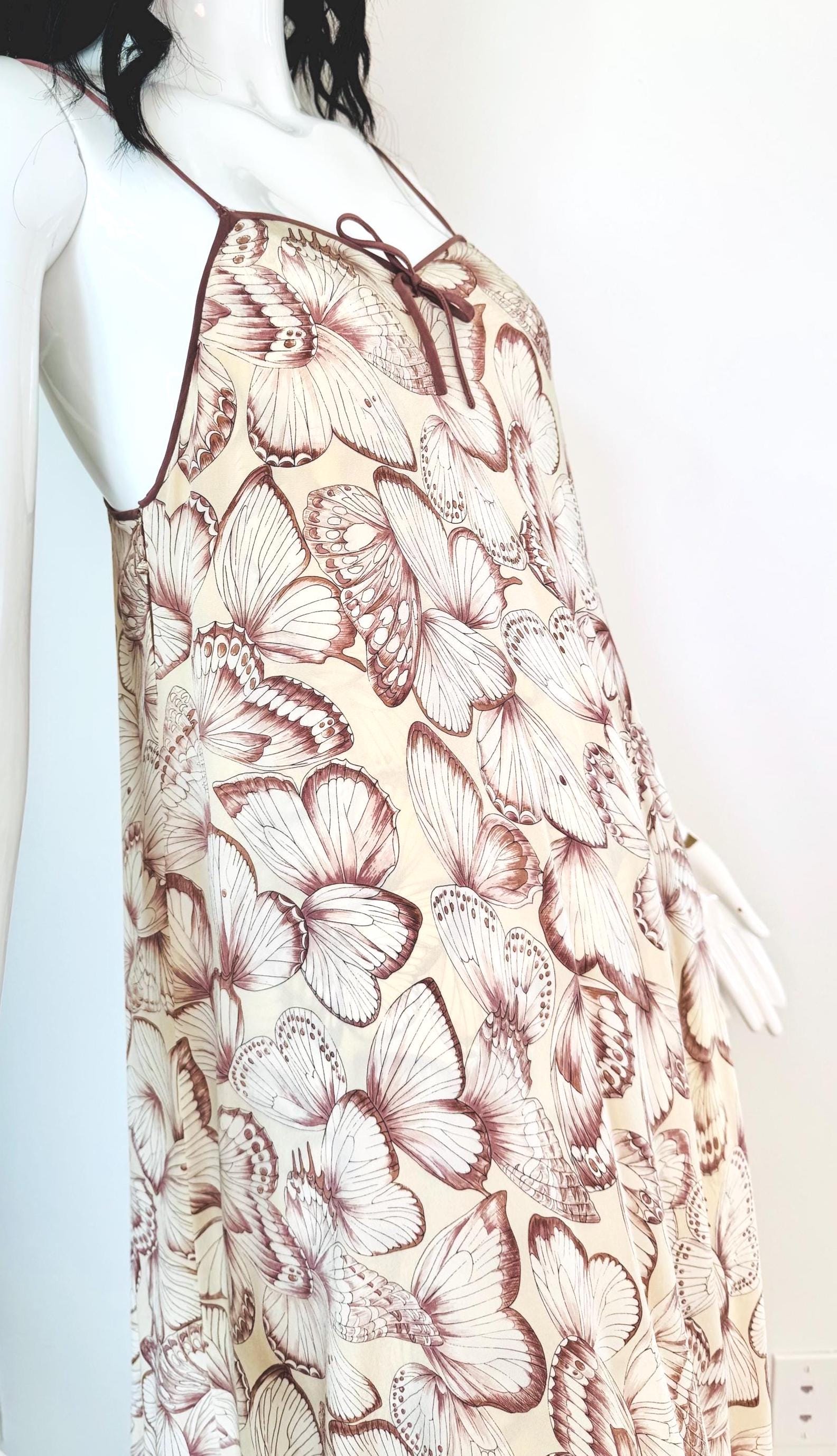 1979 Hanae Mori Couture Silk Dress