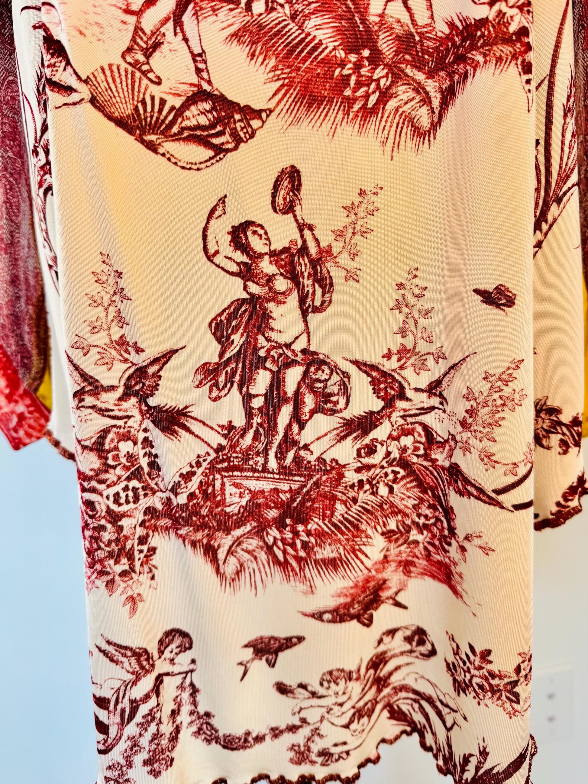 Vintage Jean Paul Gaultier Patchwork Mini Dress
