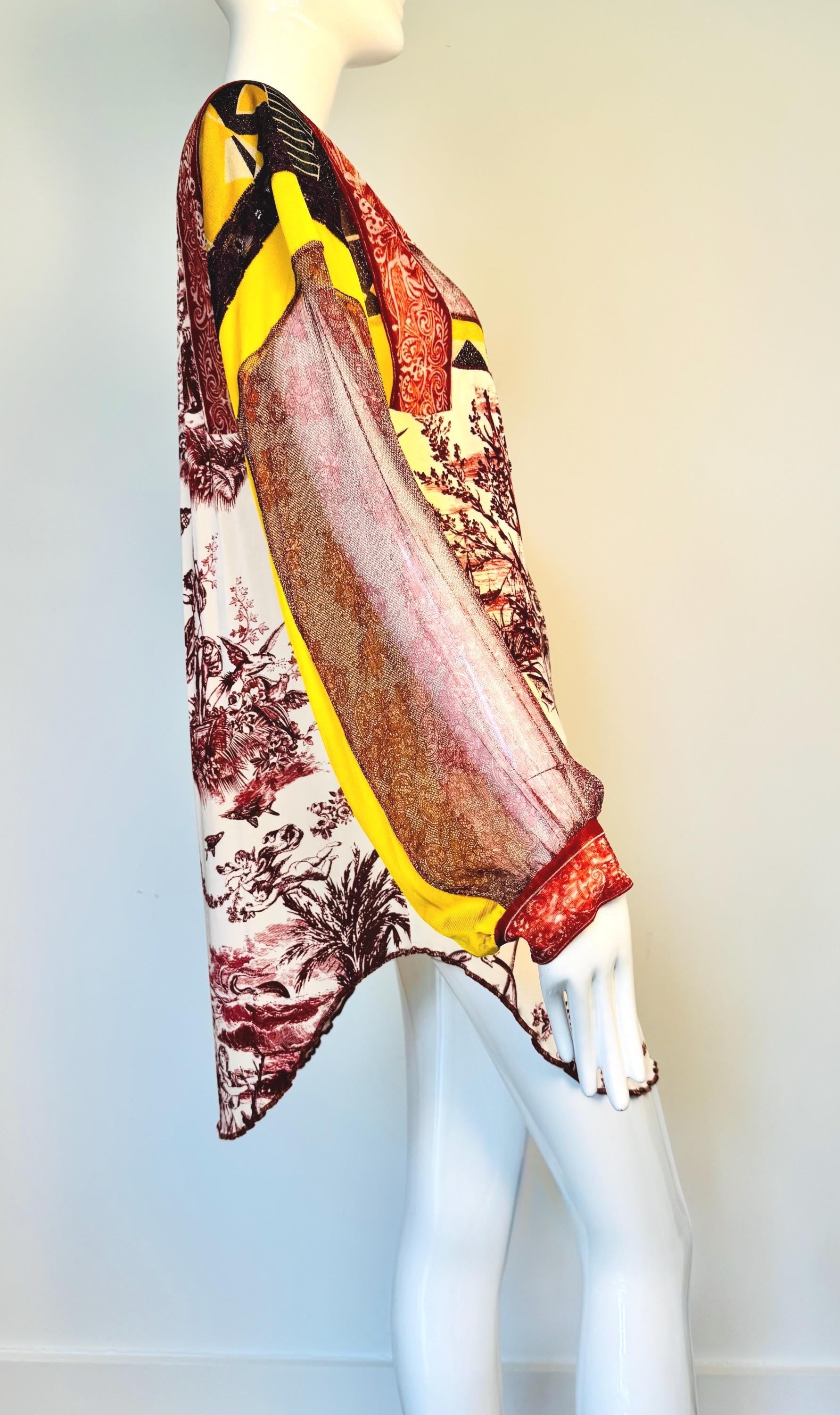 Vintage Jean Paul Gaultier Patchwork Mini Dress