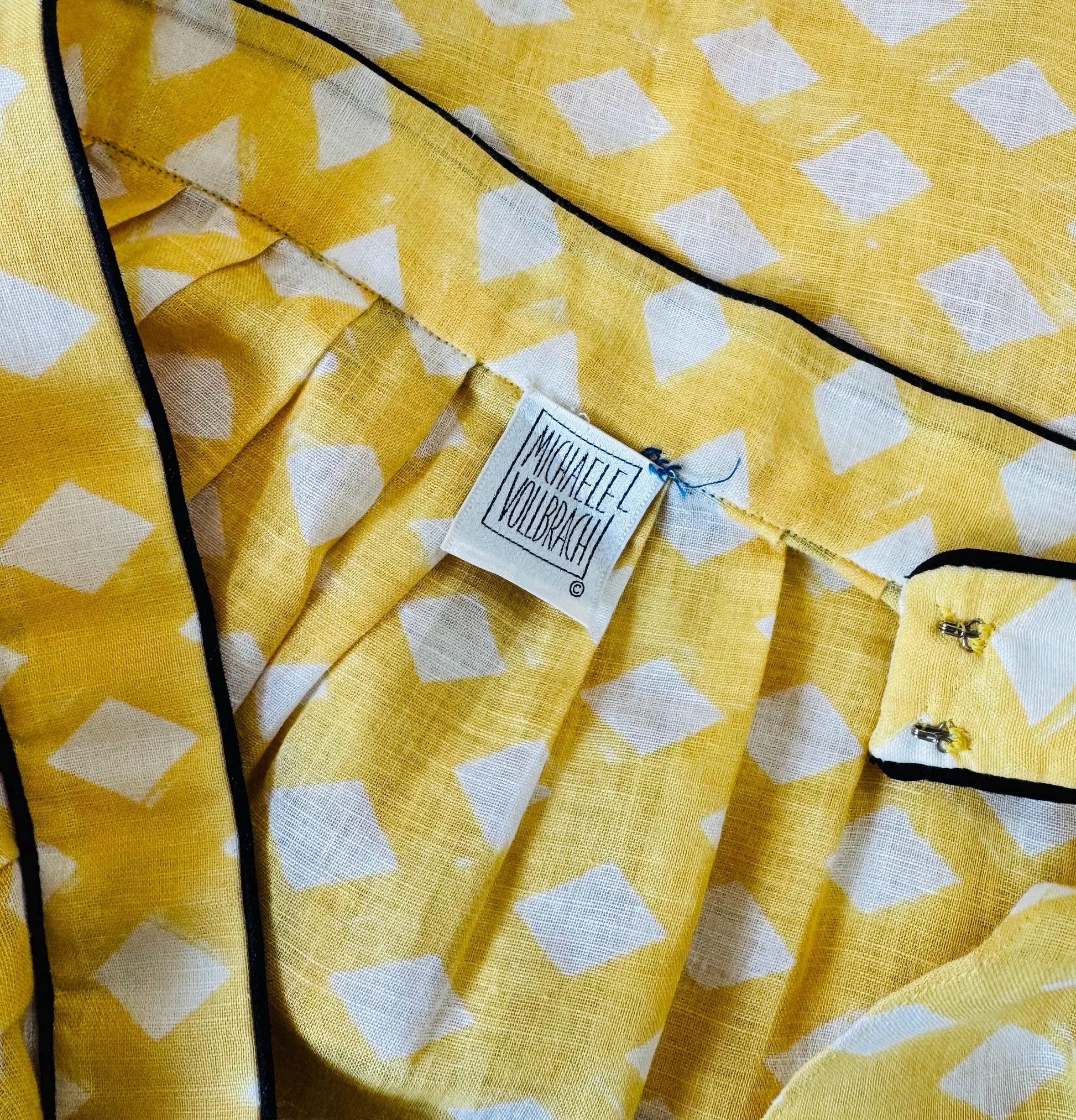 RARE Michael Vollbracht Wearable Art Skirt Set