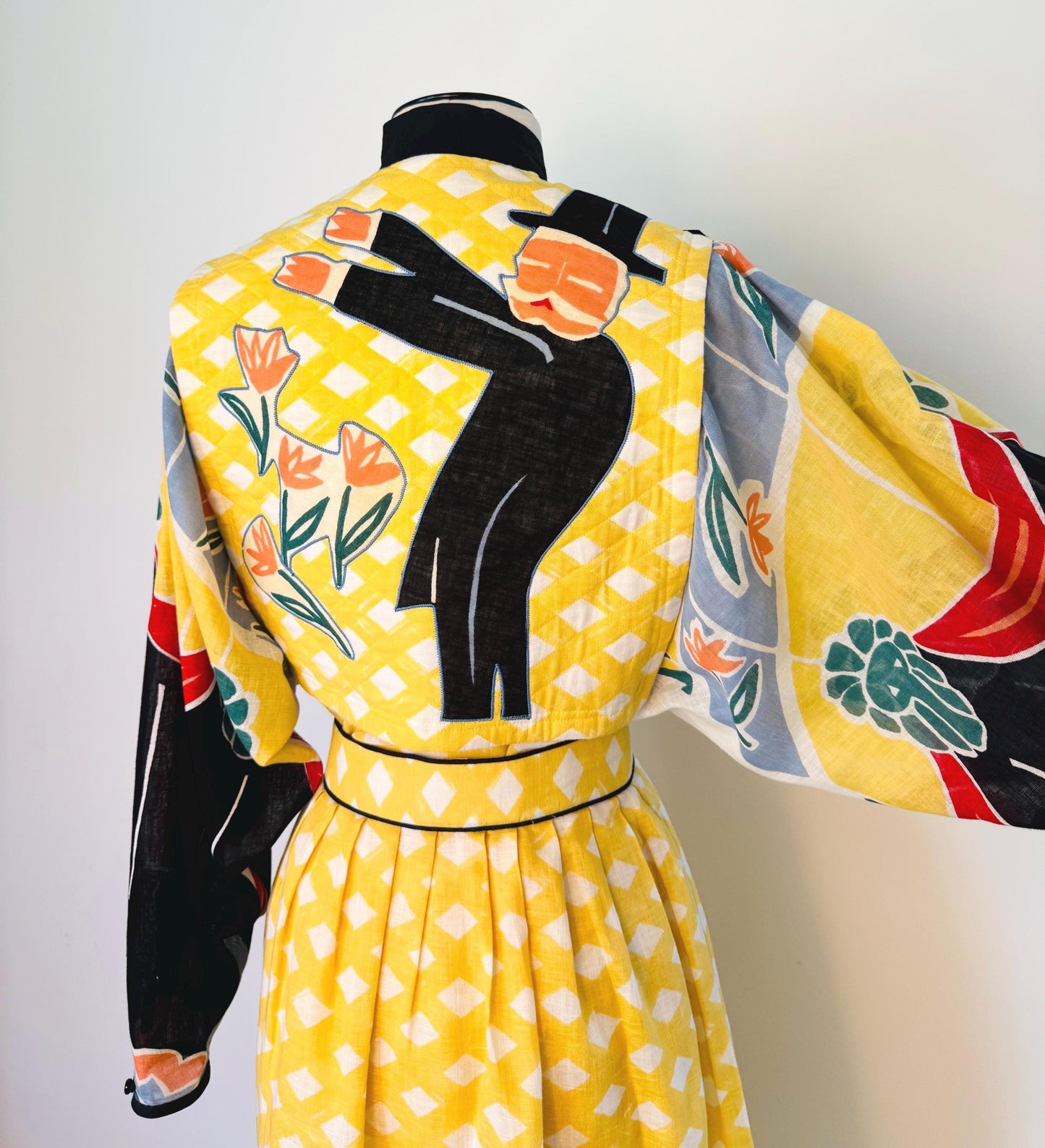 RARE Michael Vollbracht Wearable Art Skirt Set